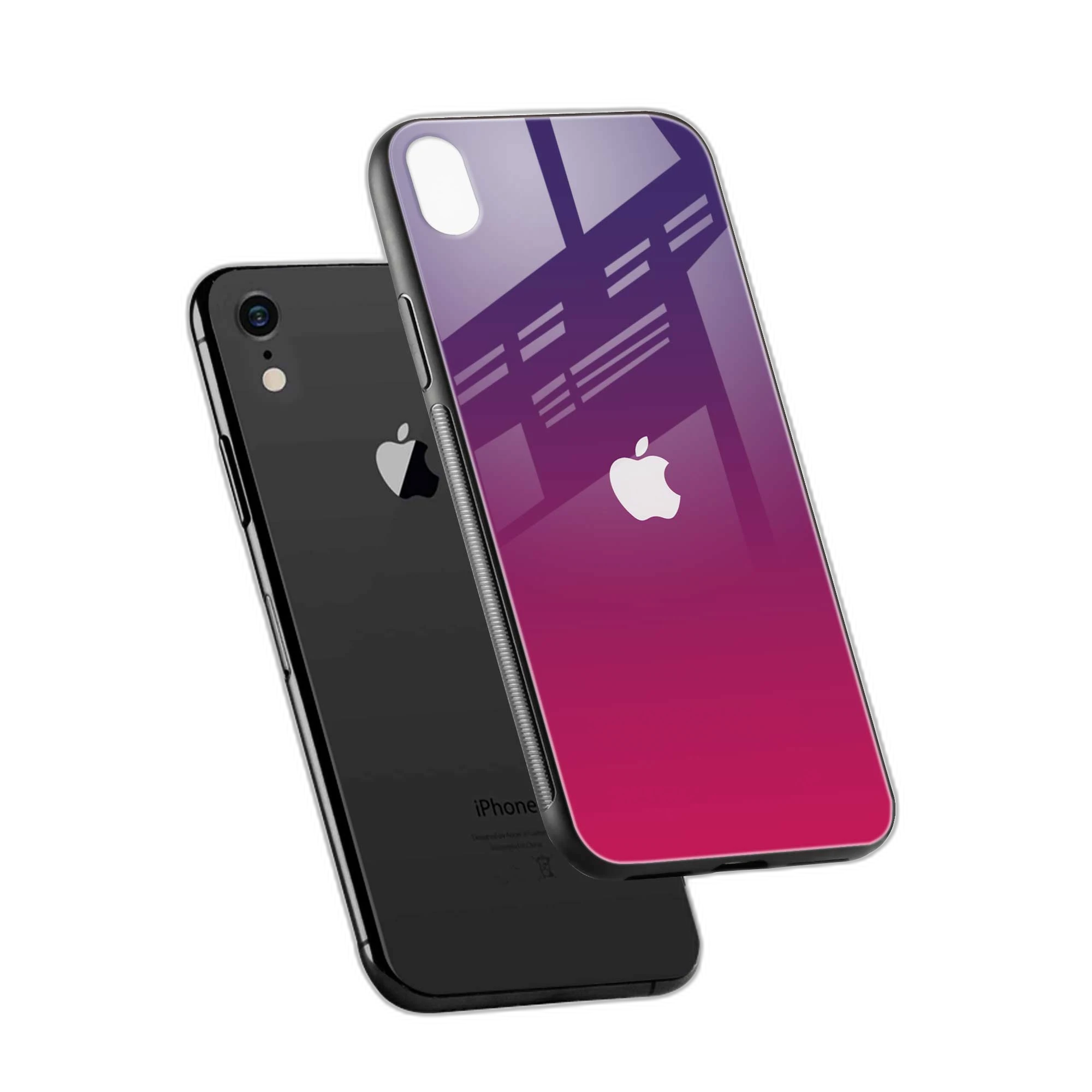 Pink Rise iPhone XR Back Cover view 2