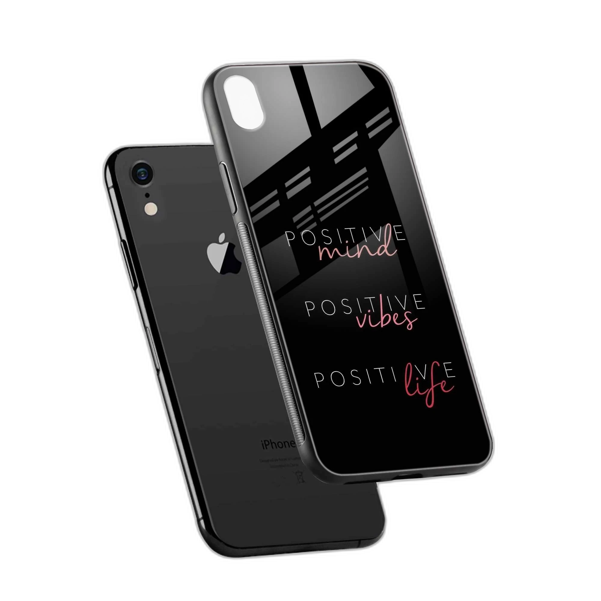 Positivity iPhone XR Back Cover view 2