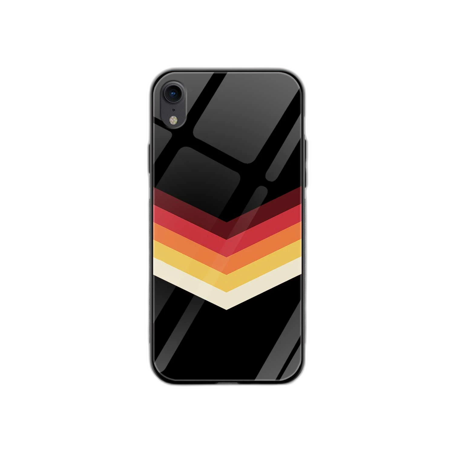 Rewind Strips Pattern Apple iPhone XR Back Cover