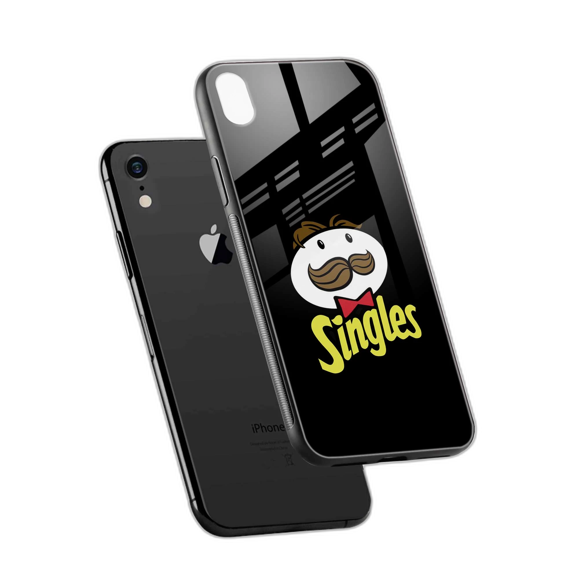 Singles iPhone XR Back Cover view 2