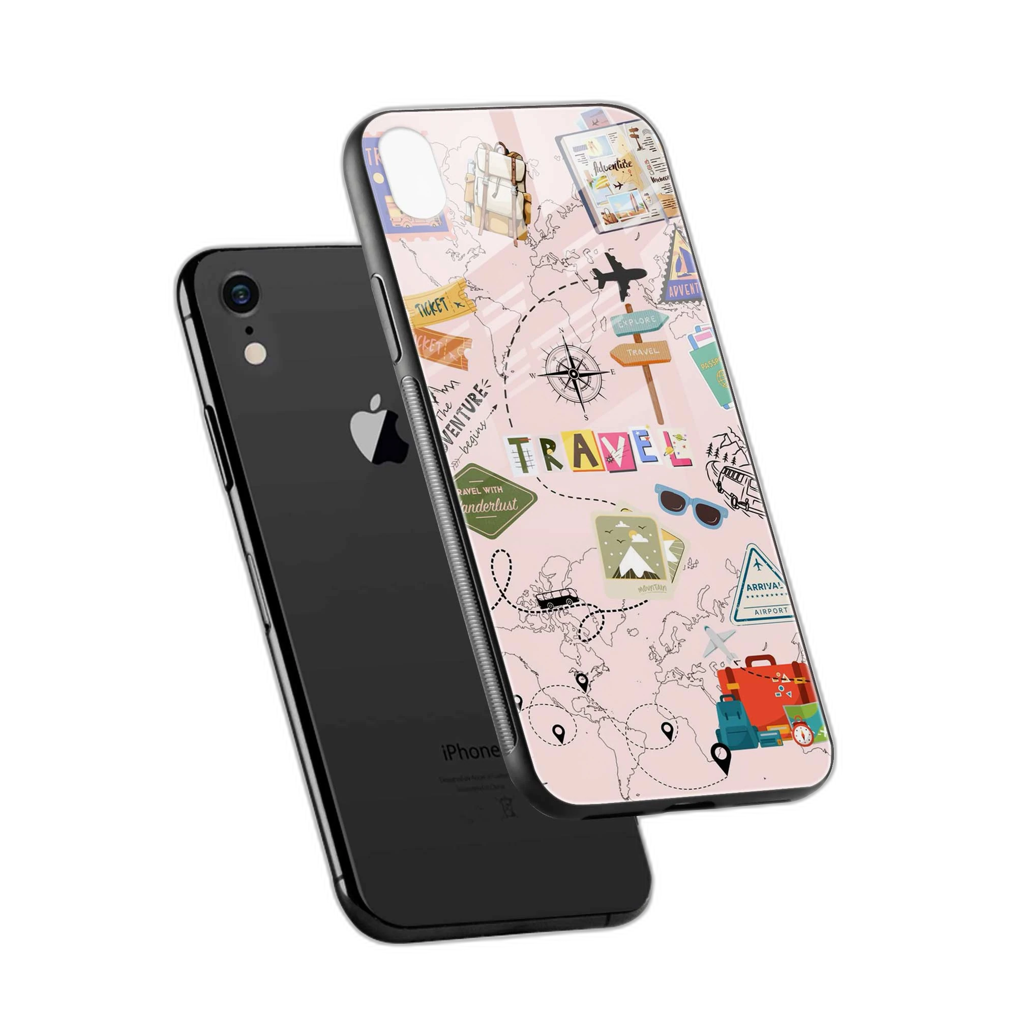 Traveler iPhone XR Back Cover view 2