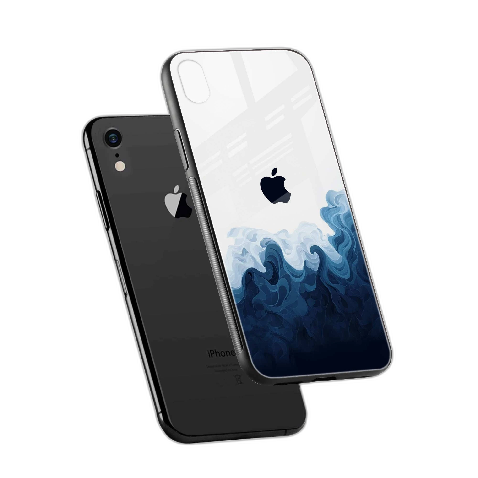 Waves iPhone XR Back Cover view 2