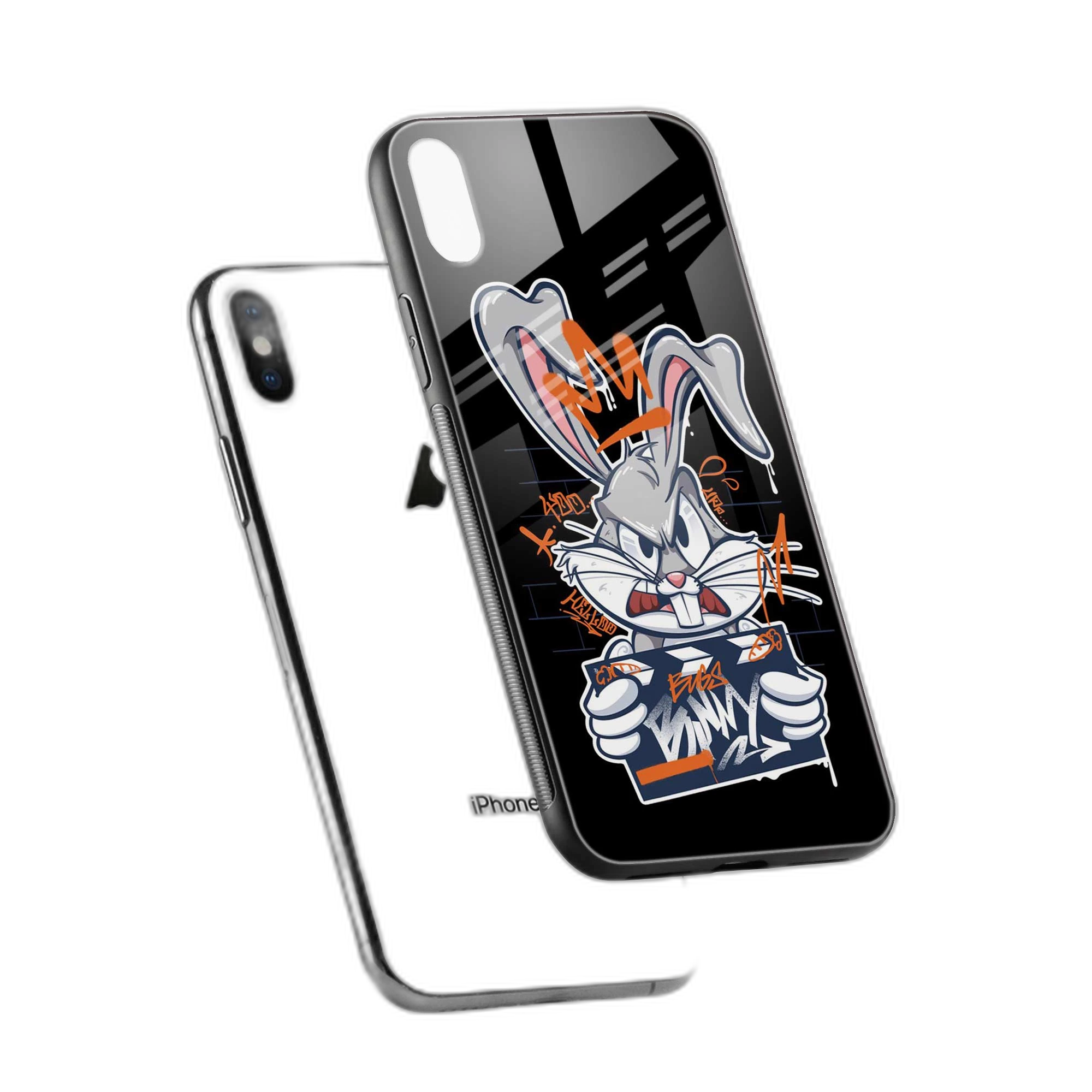 Angry Bunny iPhone XS Max Back Cover view 2