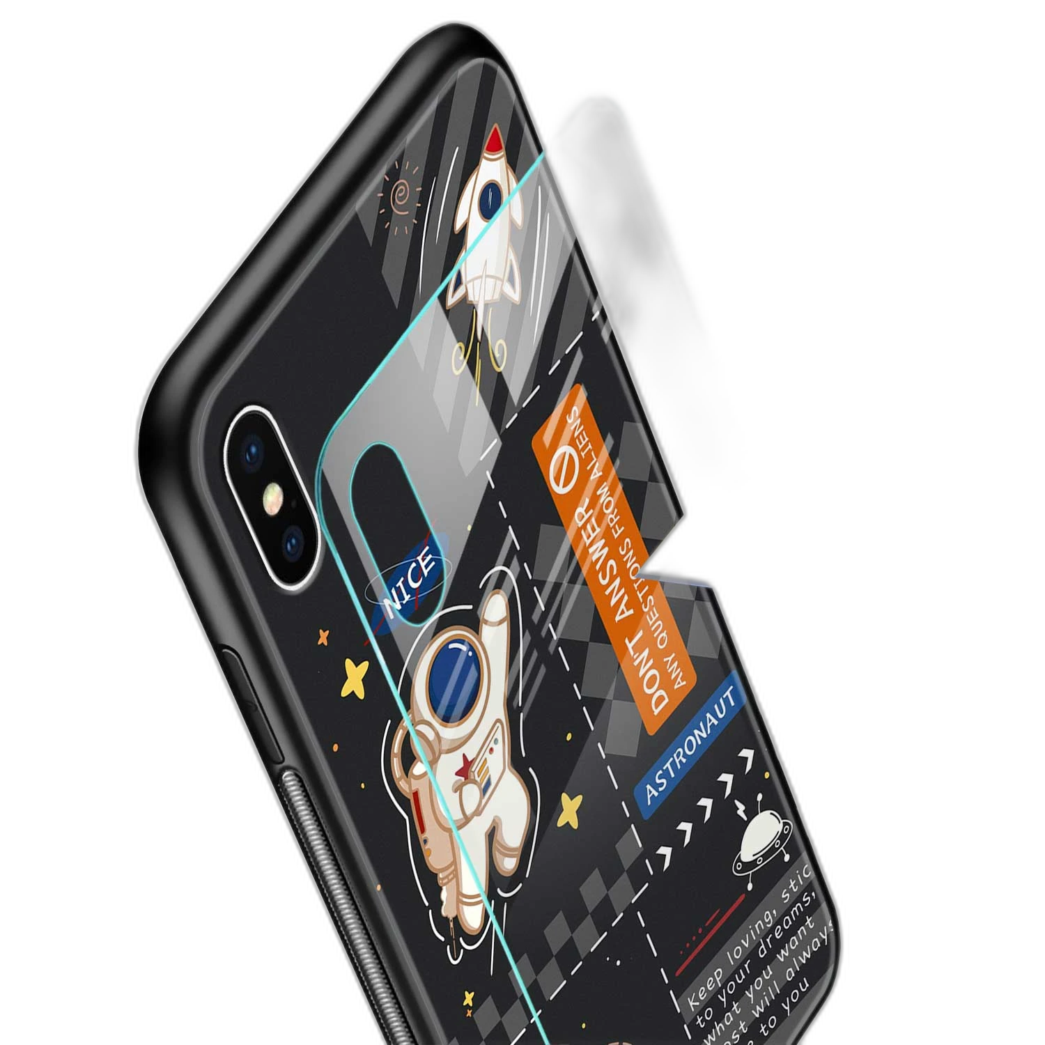 Astronaut iPhone XS Max Back Cover