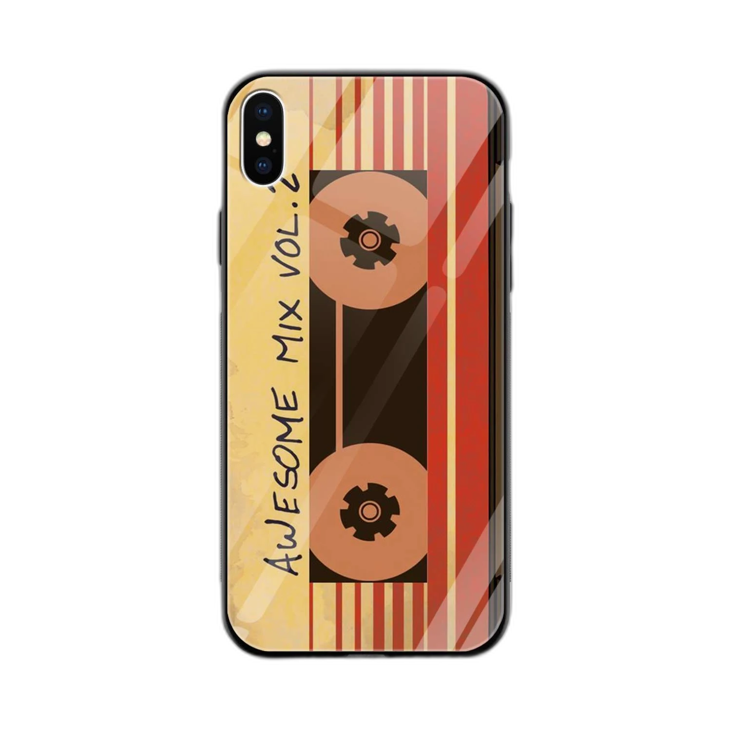Awesome Mix Cassette iPhone XS Max Back Cover