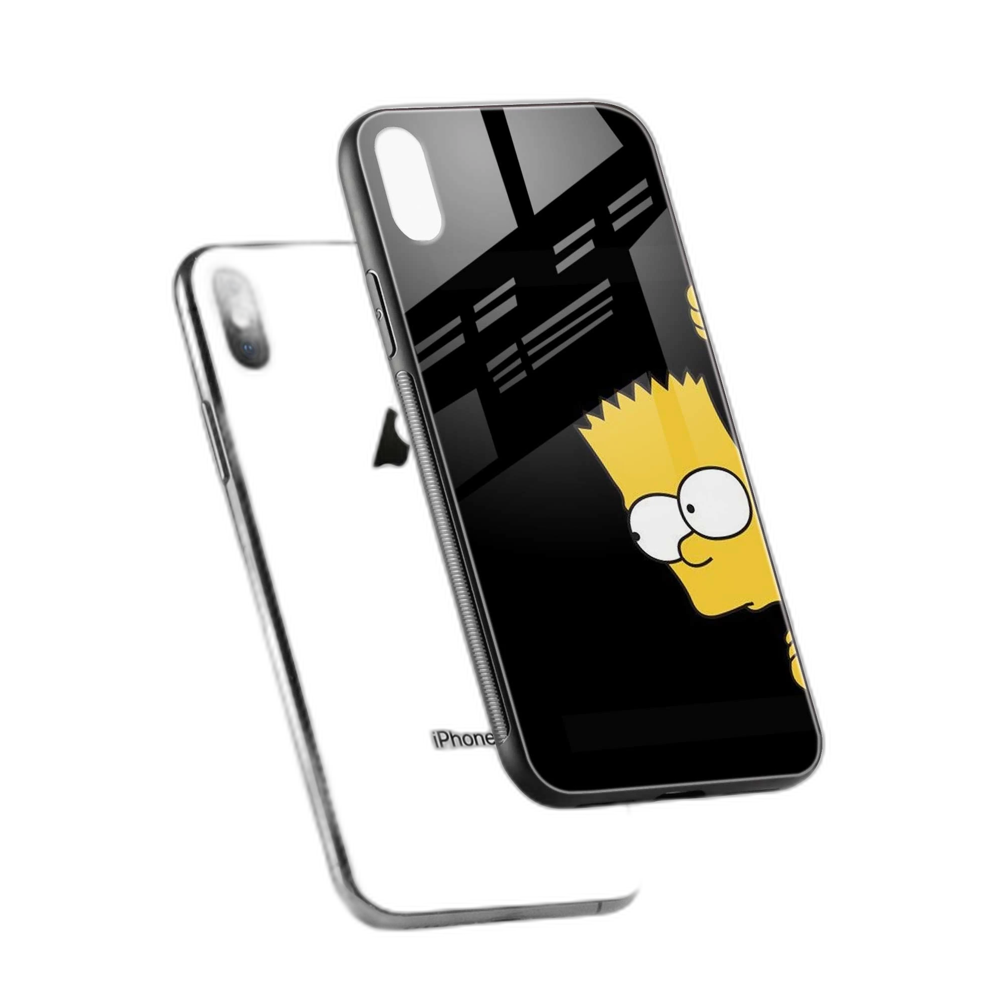 Bart Simpson iPhone XS Max Back Cover view 2