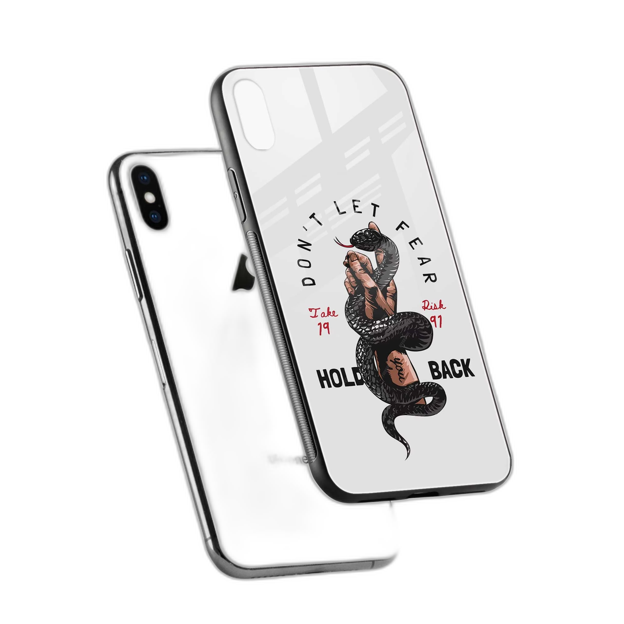 Fear iPhone XS Max Back Cover view 2