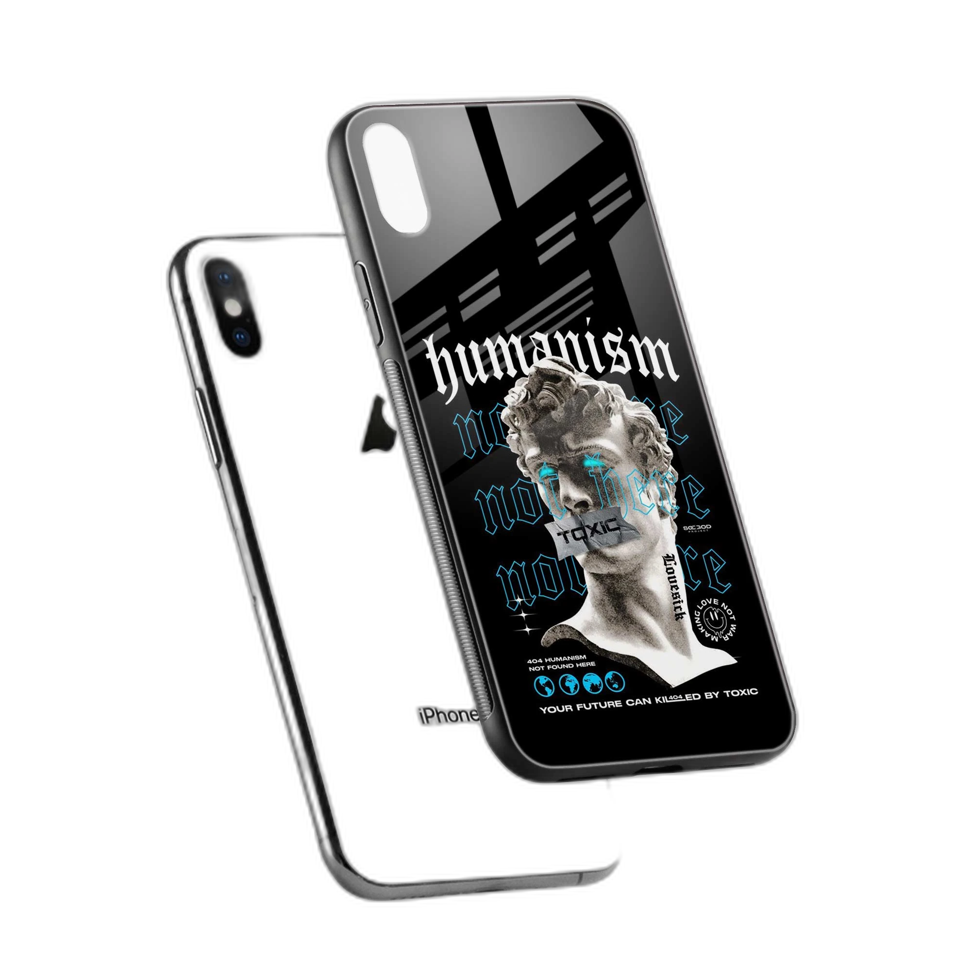 Humanism iPhone XS Max Back Cover view 2