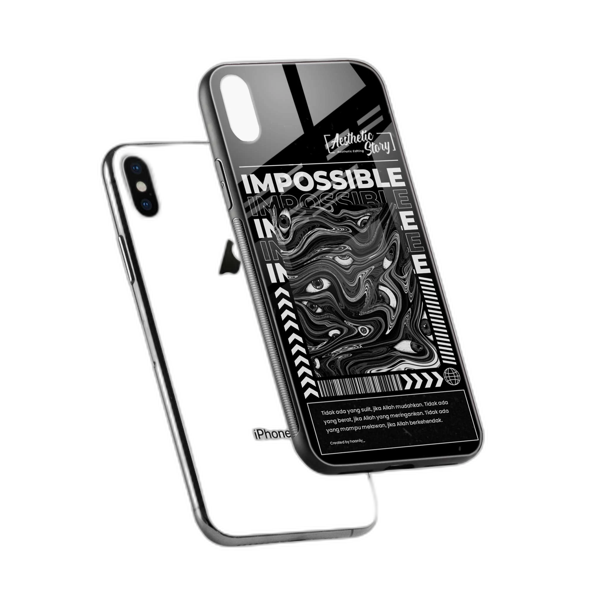 Impossible iPhone XS Max Back Cover view 2
