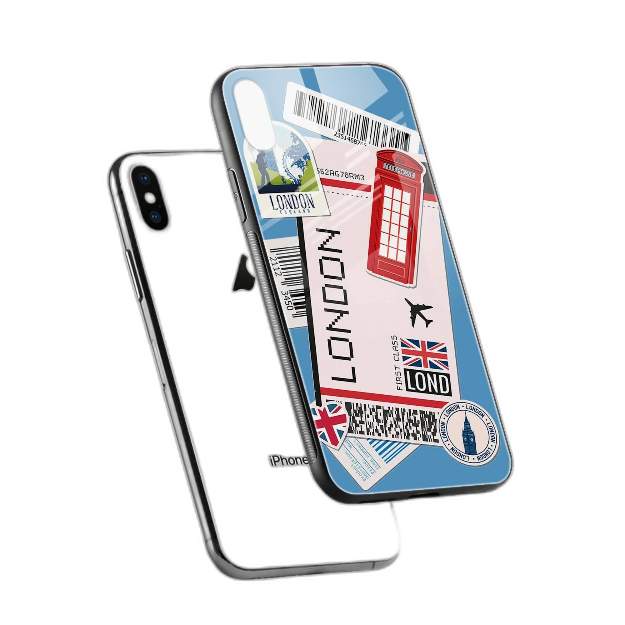 London iPhone XS Max Back Cover view 2