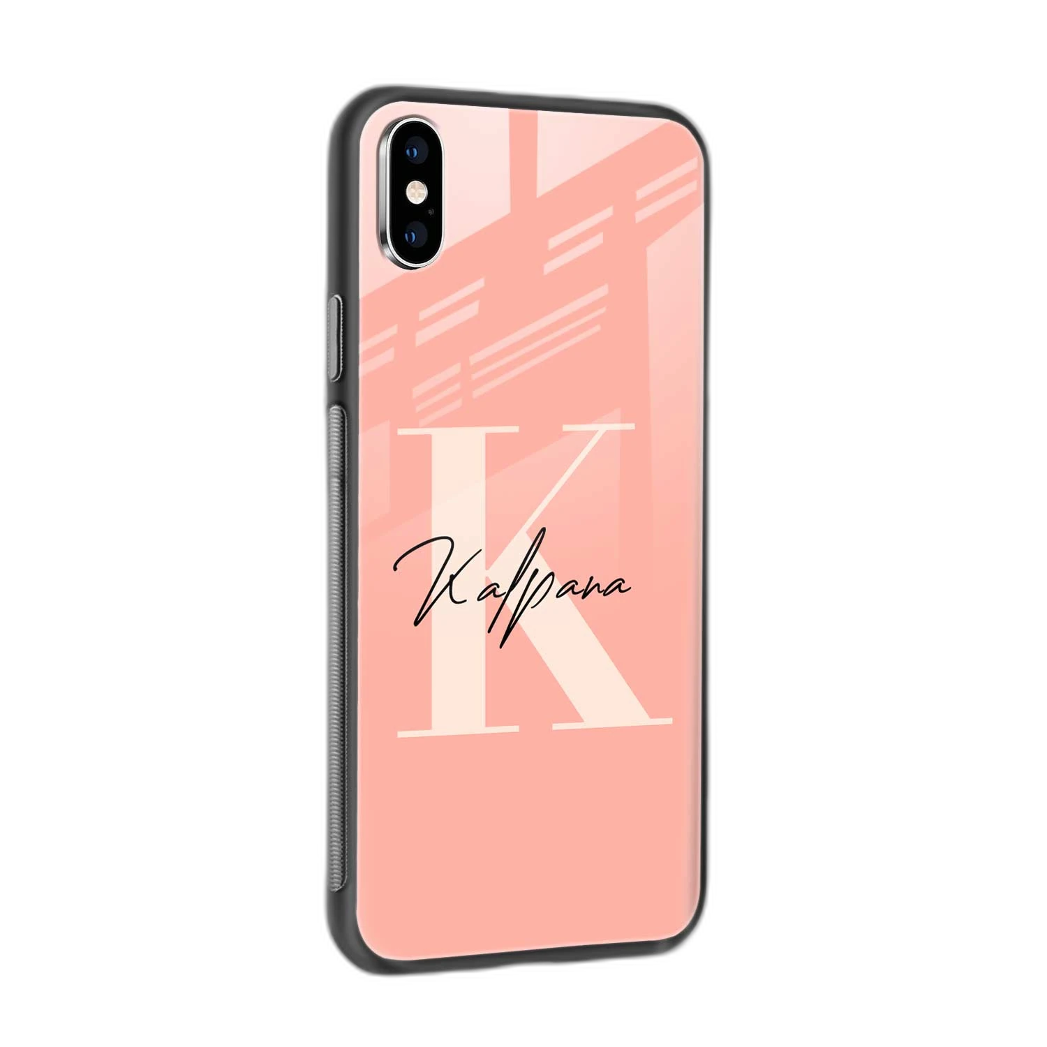 Personalised Name iPhone XS Max Back Cover view 2