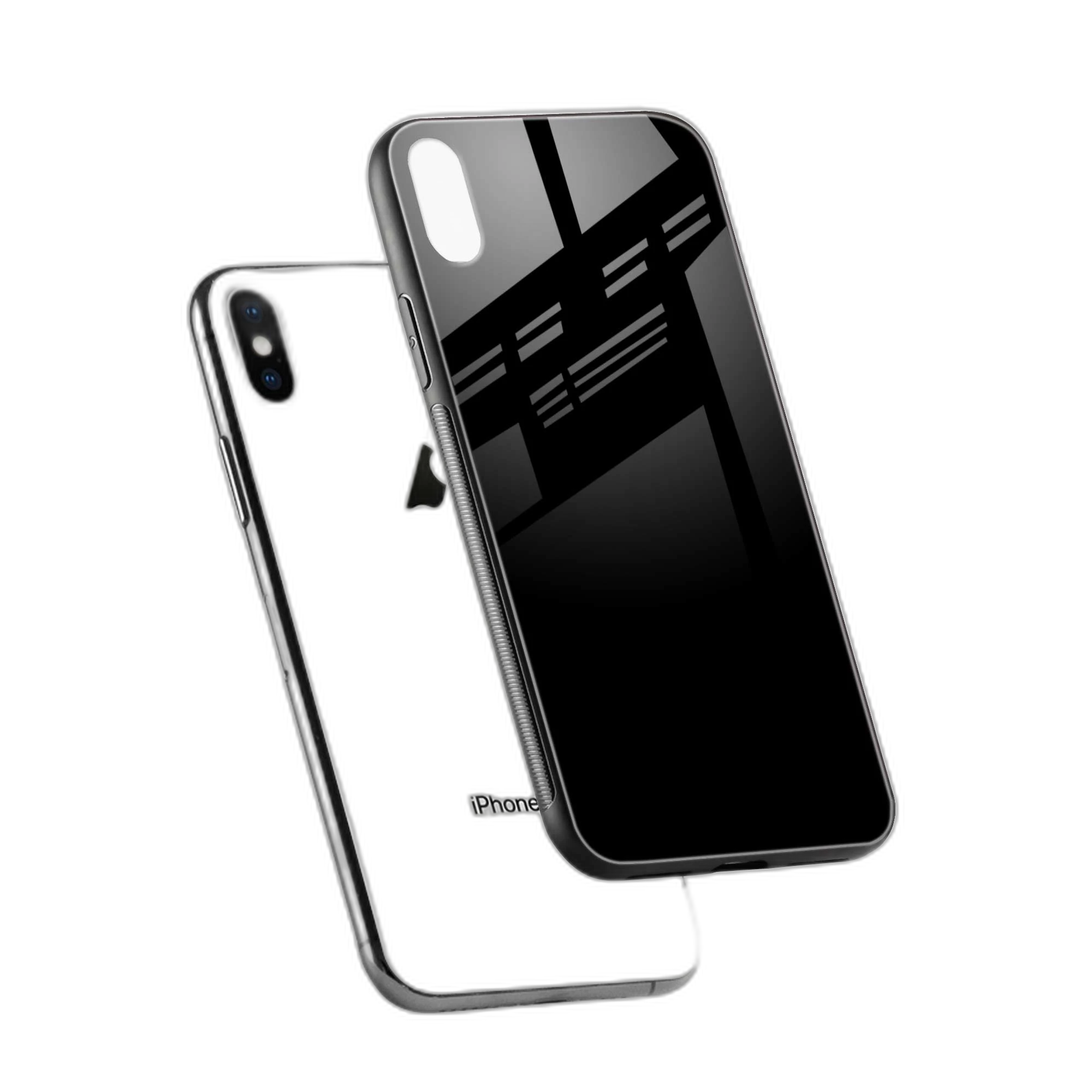 Pure Black iPhone XS Max Back Cover view 2