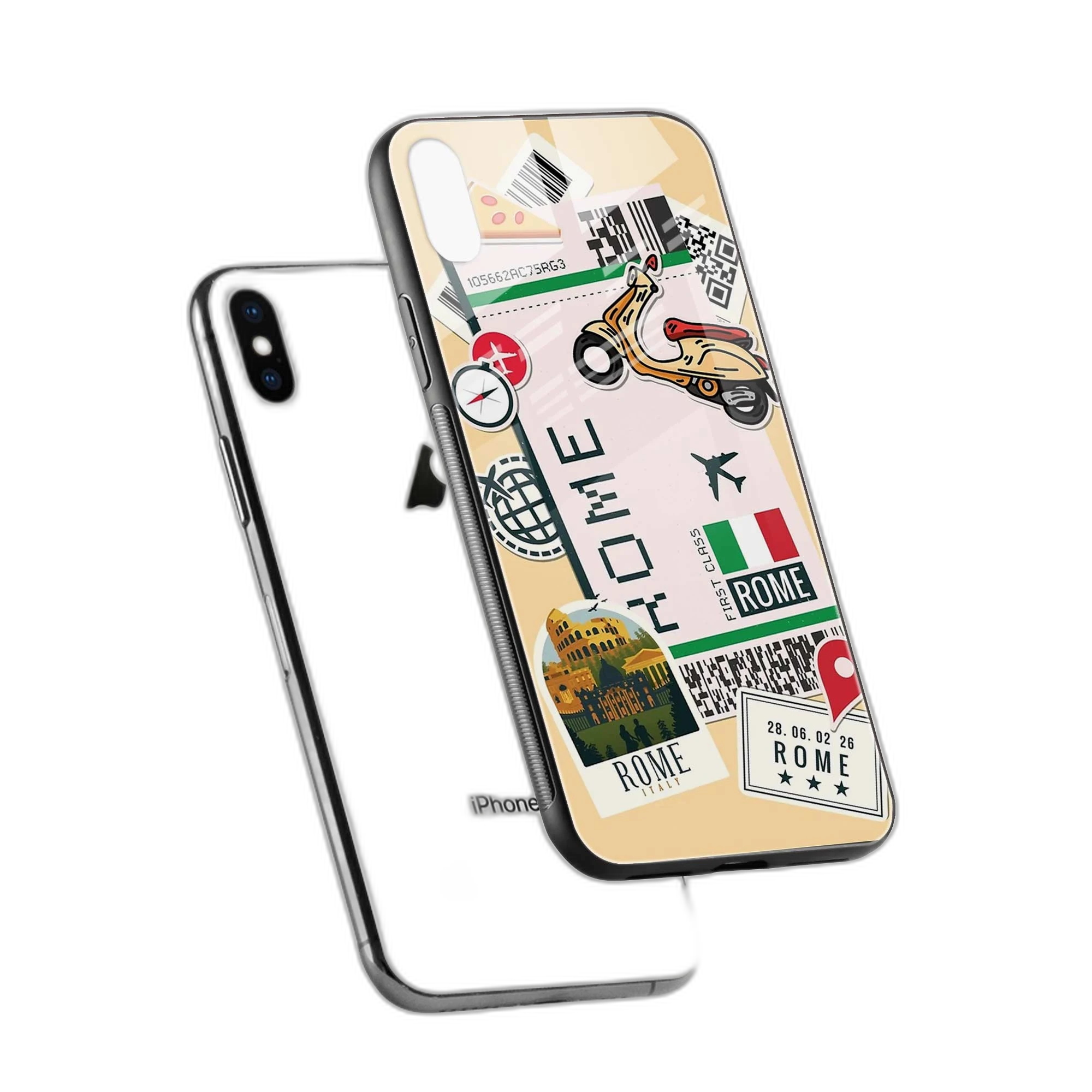 Rome iPhone XS Max Back Cover view 2