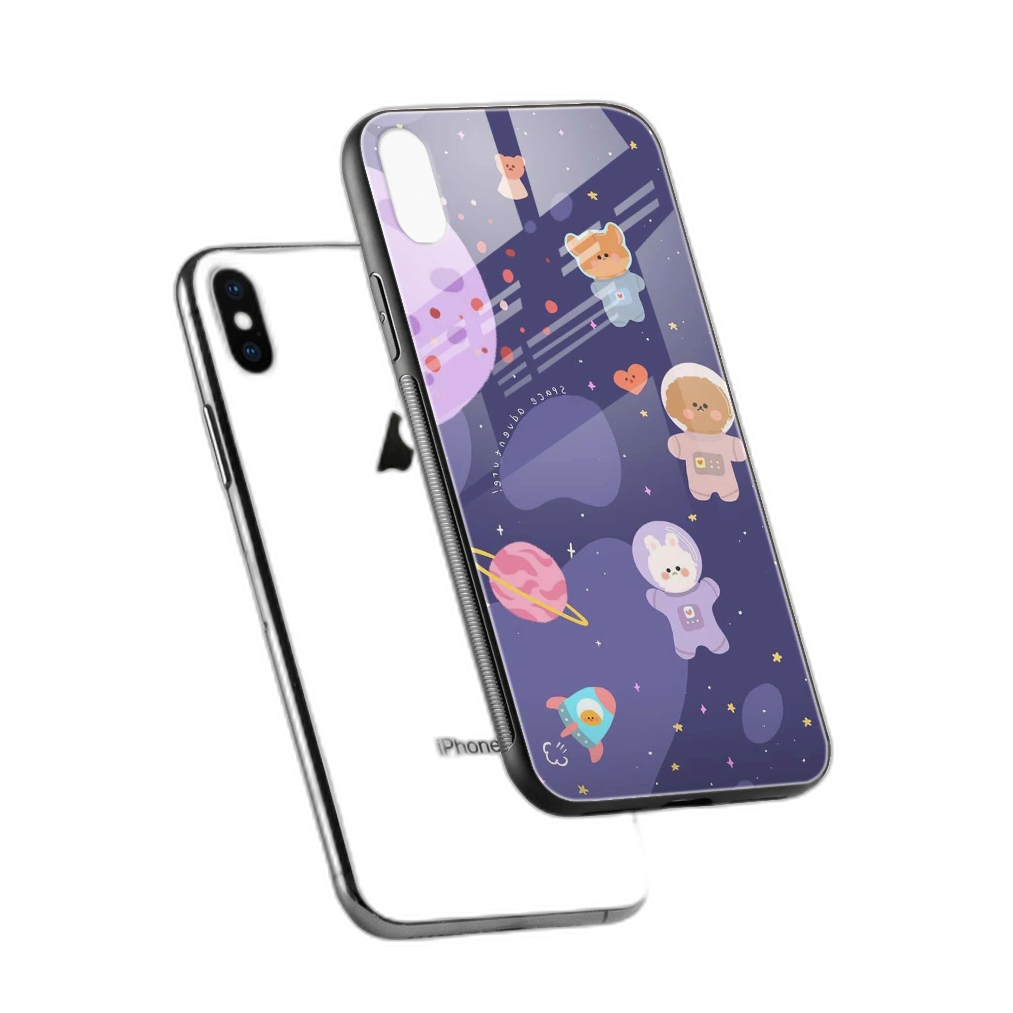 Teddy Space iPhone XS Max Back Cover view 2