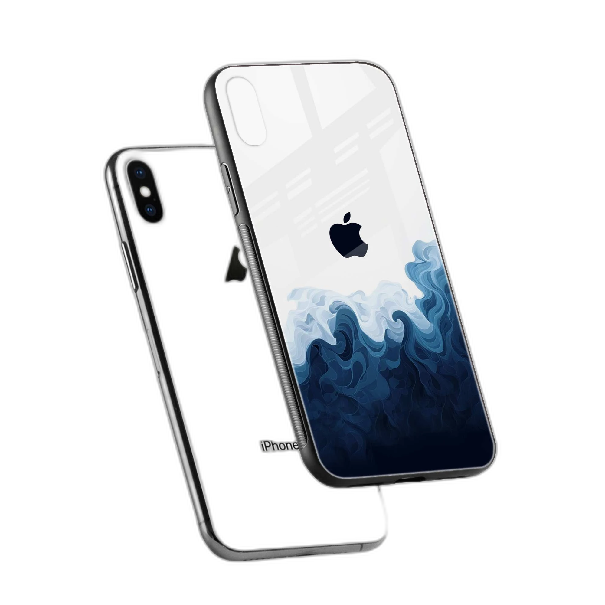 Waves iPhone XS Max Back Cover view 2
