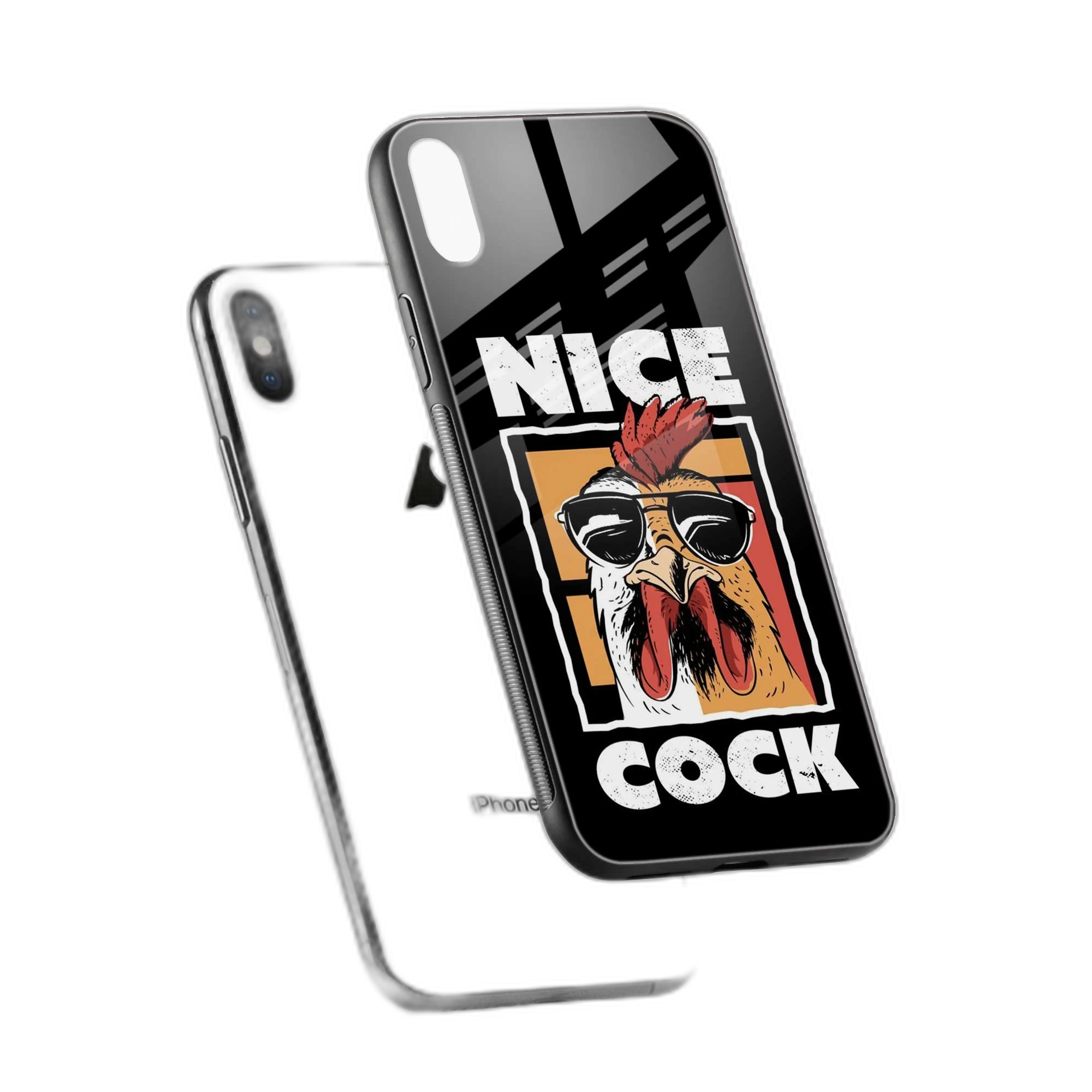 Cock iPhone XS Back Cover view 2