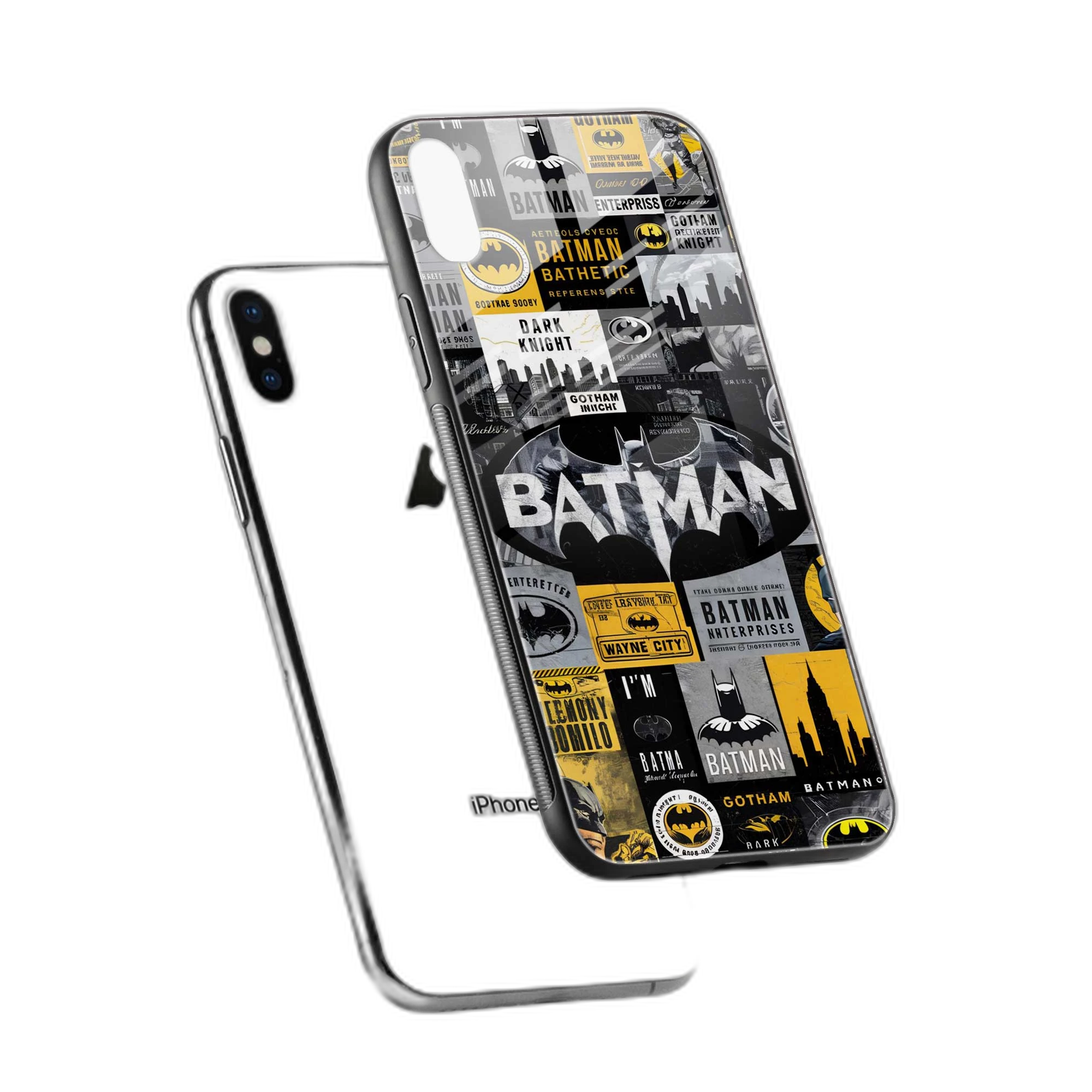 Dark Knight iPhone XS Back Cover view 2