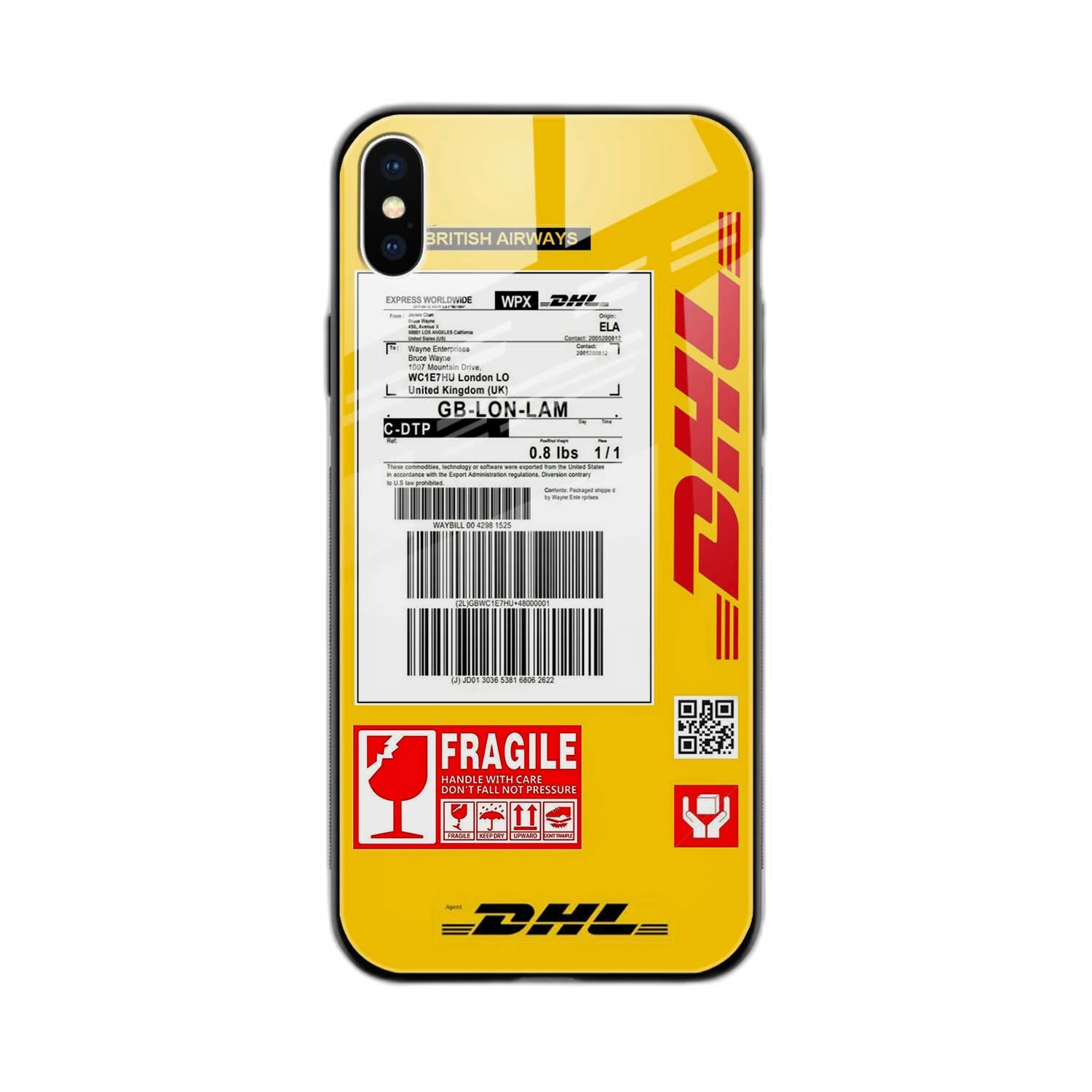 Dhl iPhone XS Back Cover