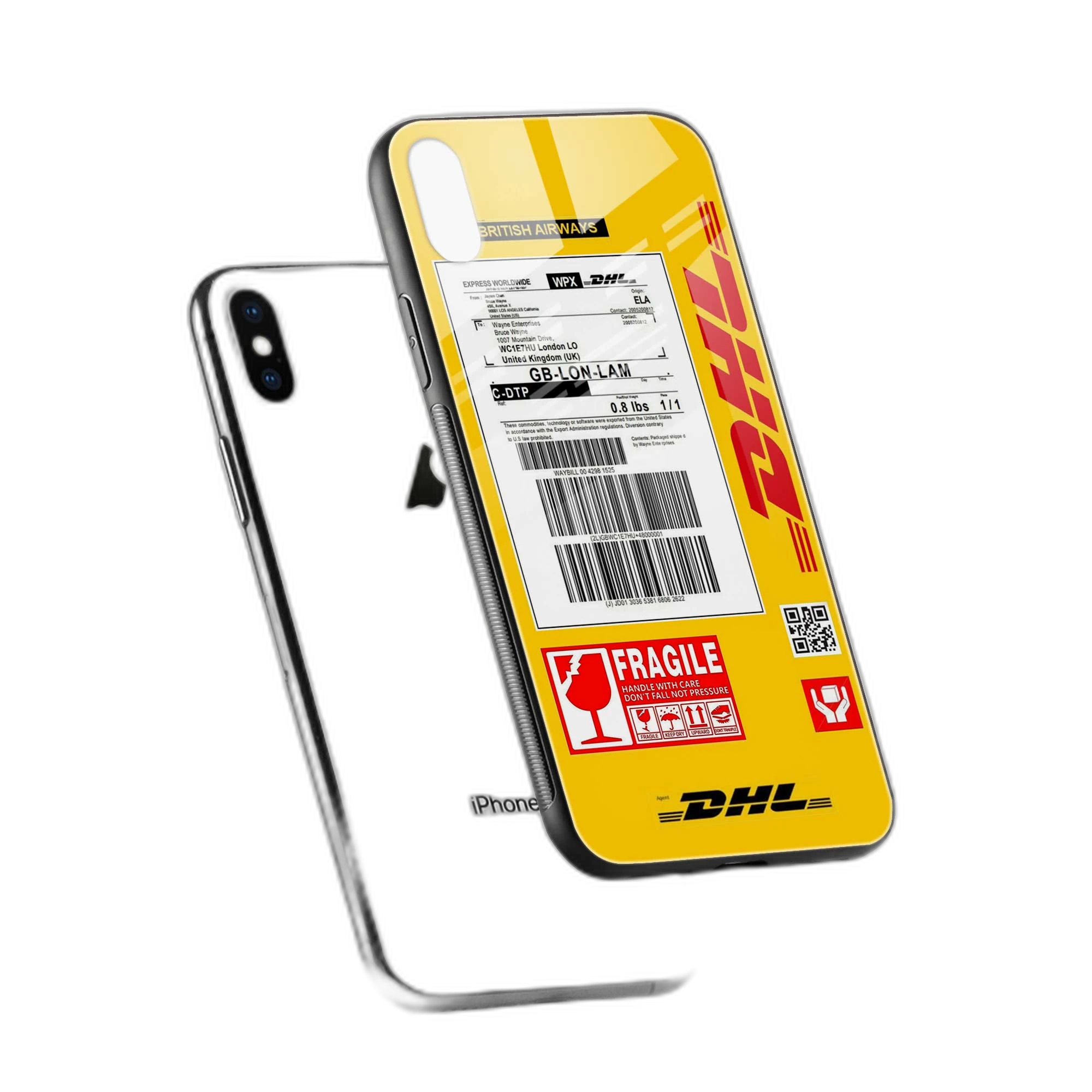 Dhl iPhone XS Back Cover view 2
