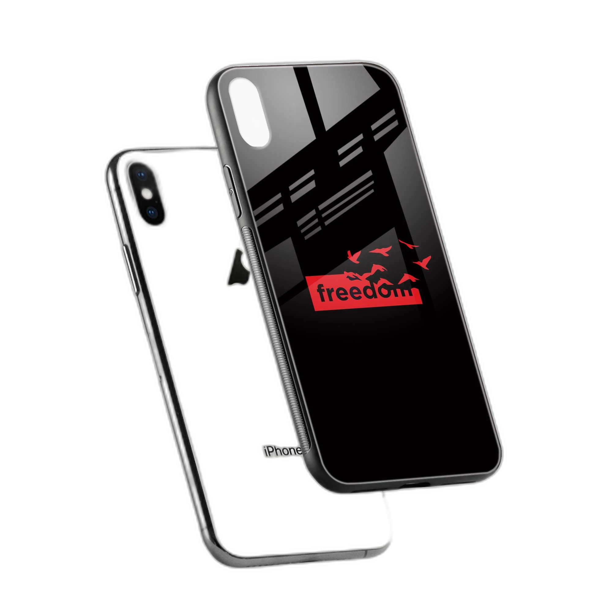 Freedom iPhone XS Back Cover view 2