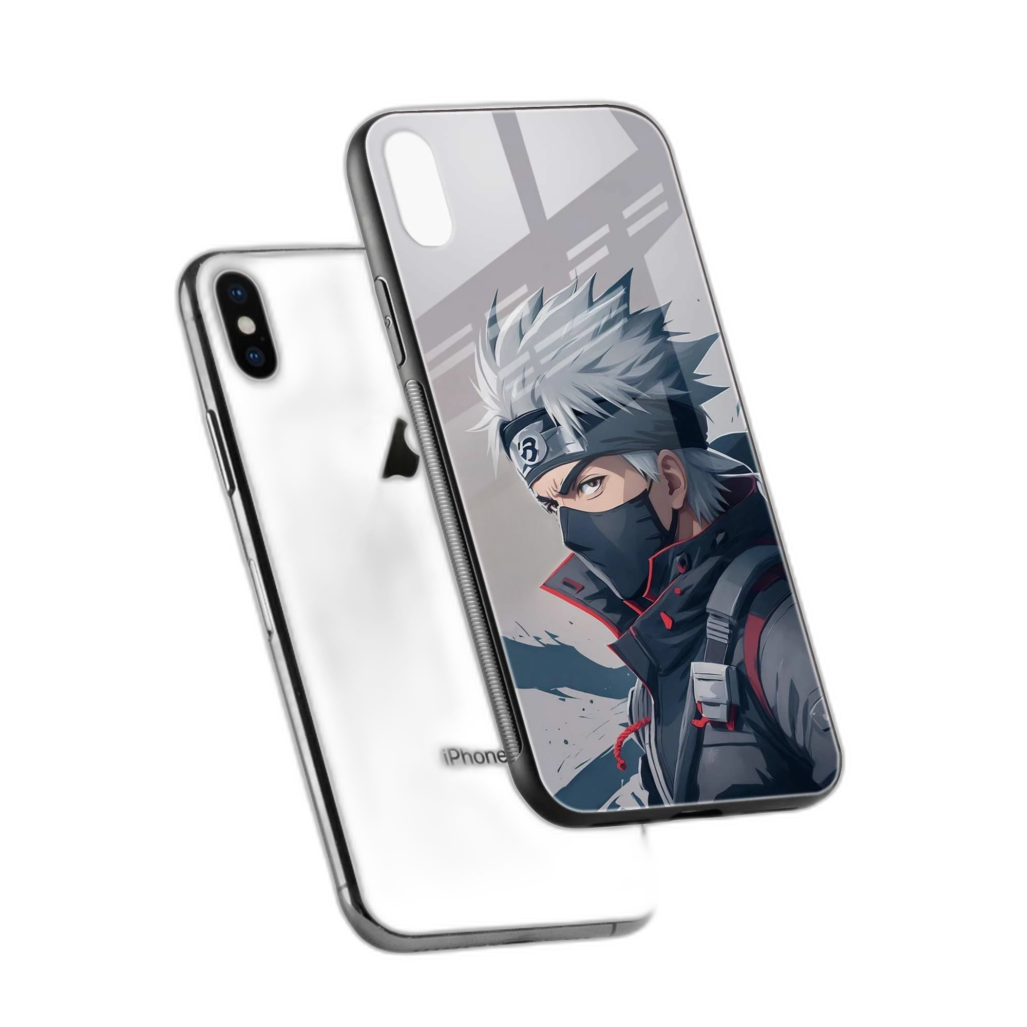 Kakashi Hatake iPhone XS Back Cover view 2