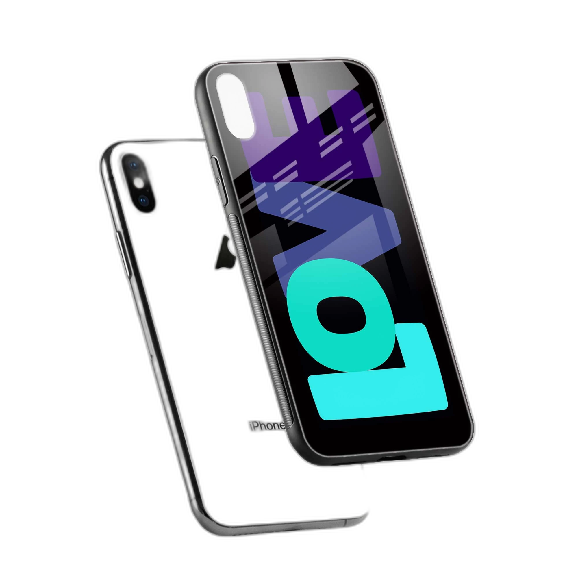 Love iPhone XS Back Cover view 2