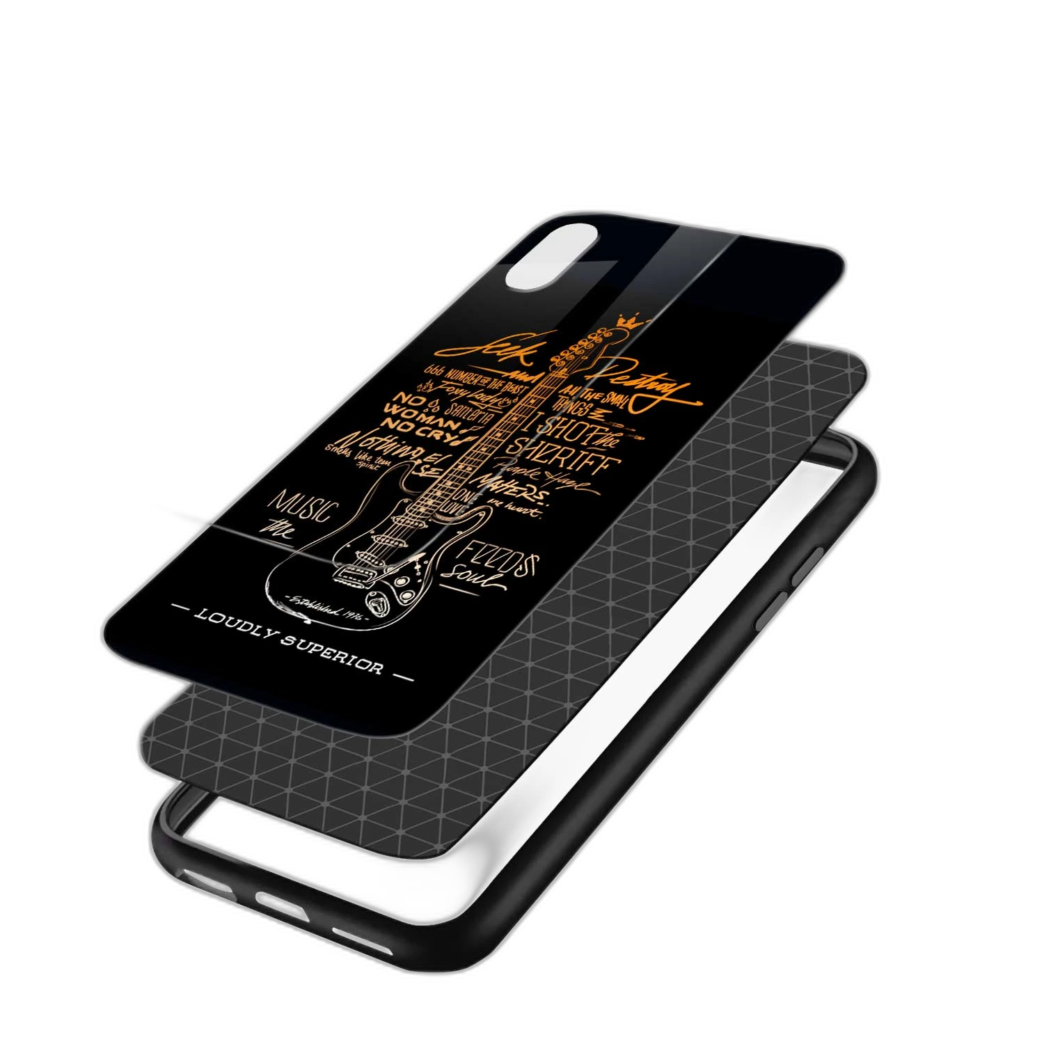 Music Lover iPhone XS Back Cover view 2