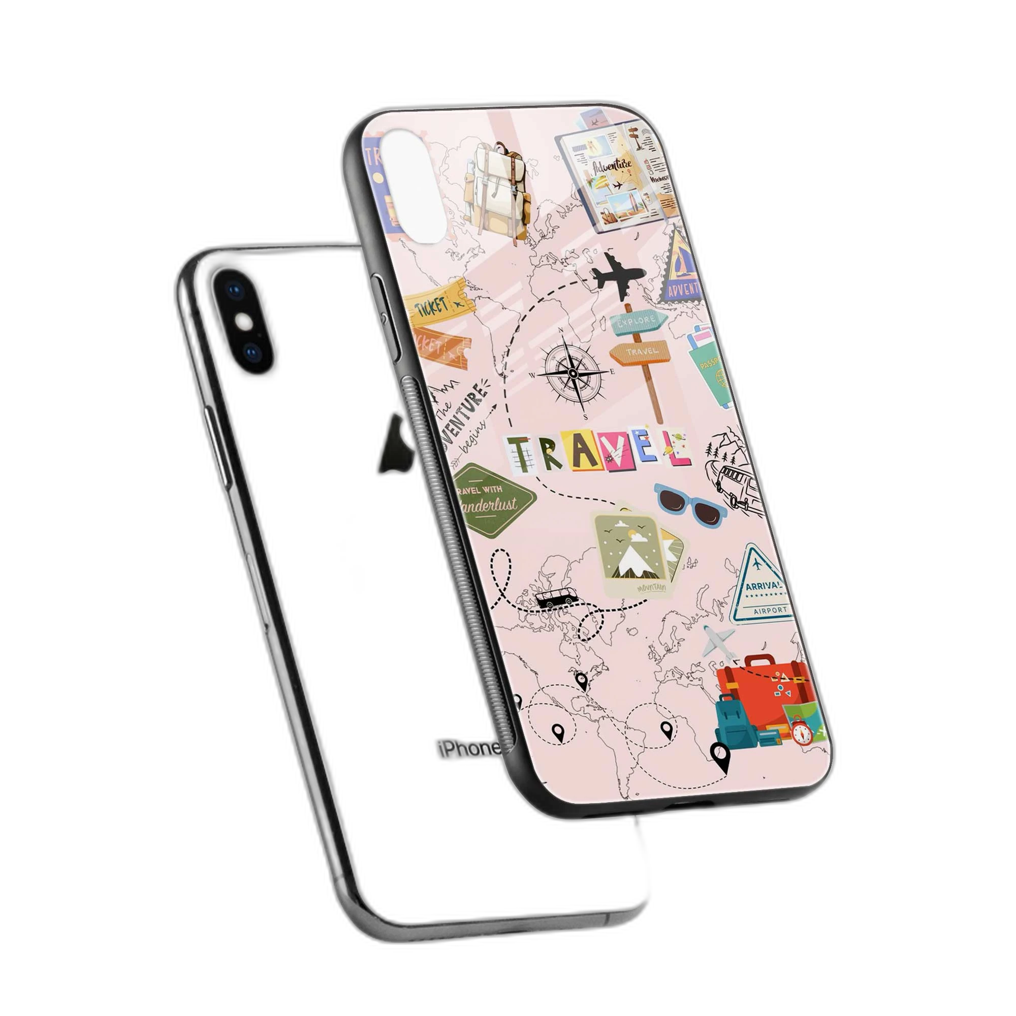 Traveler iPhone XS Back Cover view 2