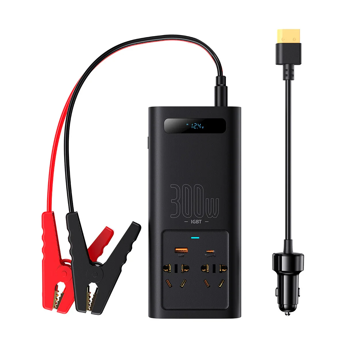 Baseus 300W IGBT Power Inverter for Home and Travel
