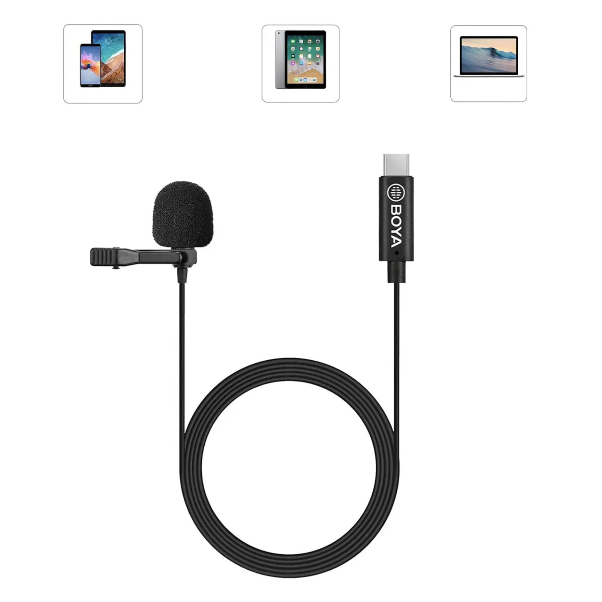BOYA BY-M3 Lavalier Microphone
