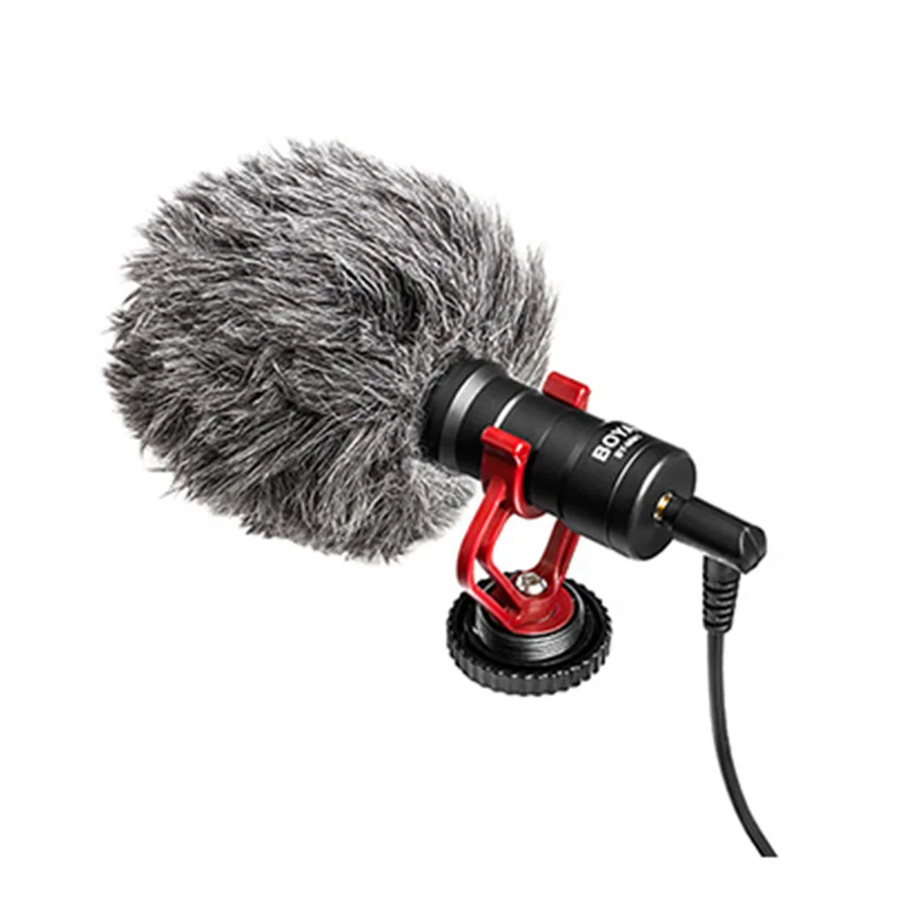 Boya MM1 Shotgun Microphone for Clear Audio Recording