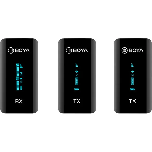 Boya XM6 S2 Wireless Microphone for Clear Audio Recording