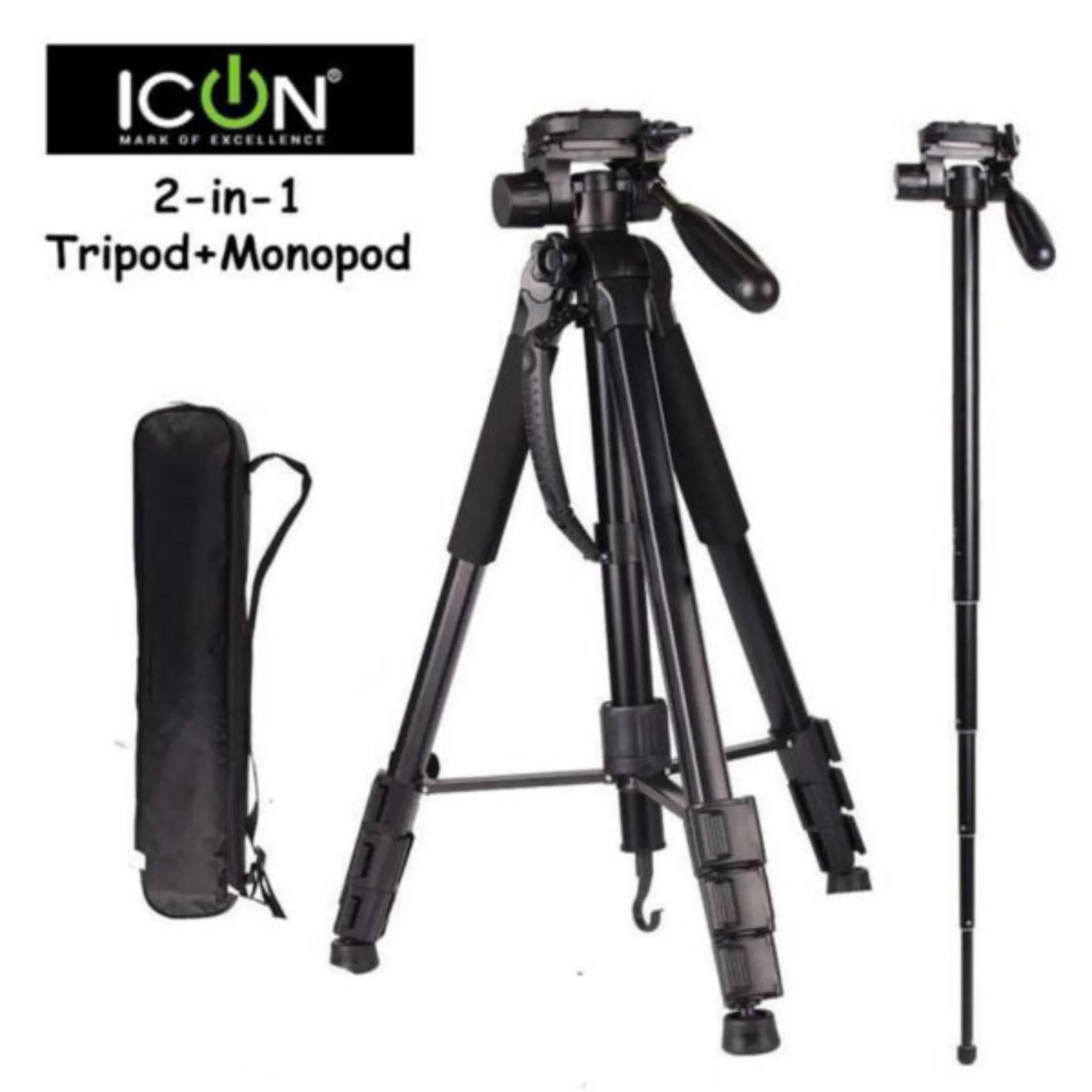 Icon 7867 Tripod Stand for Mobile Phones and Cameras