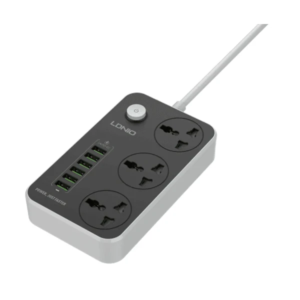 Ldnio 3 AC Outlets Universal Power Strip