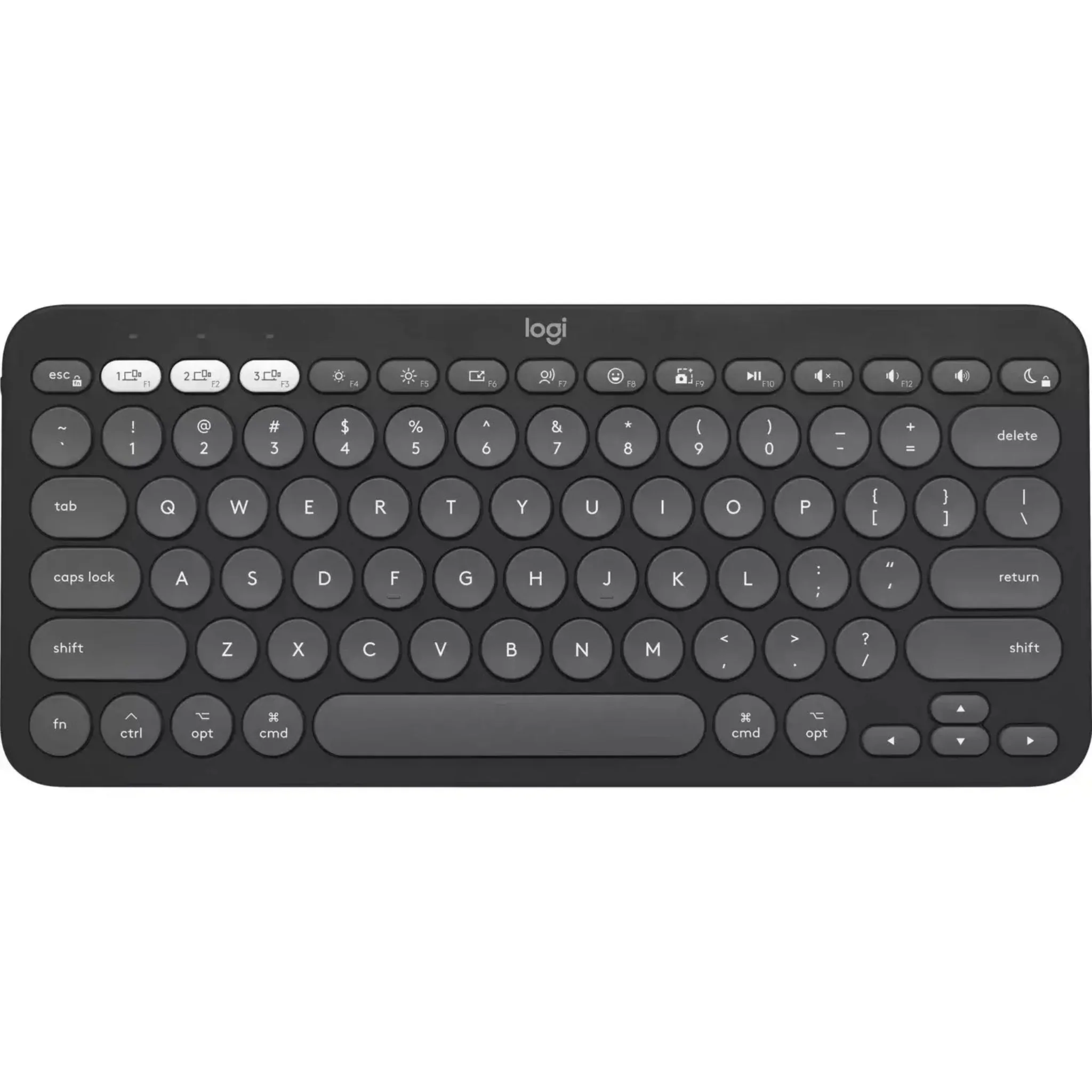 Logitech K380S Pebble Wireless Keyboard - Stylish and Compact