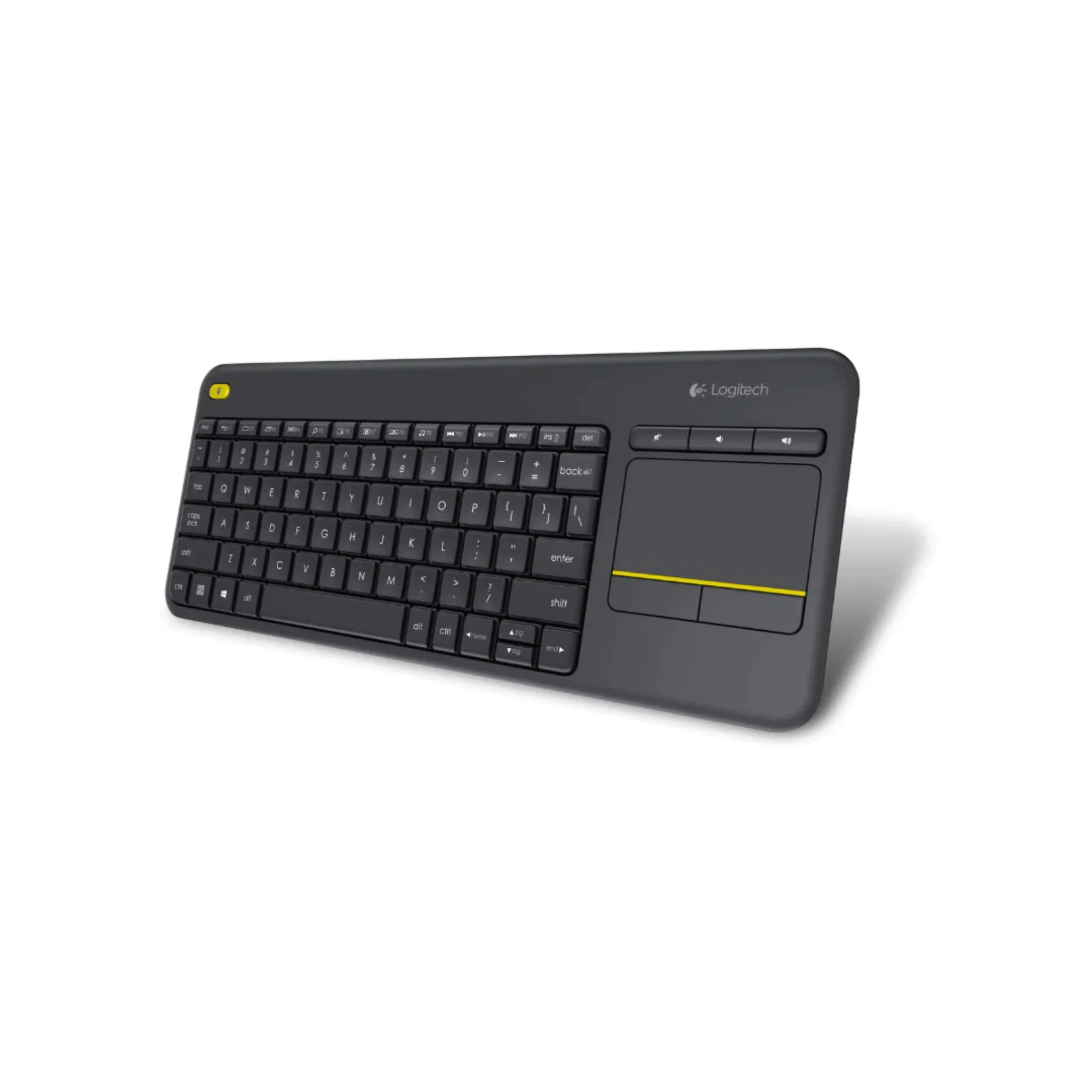 Logitech K400 Plus Wireless Touch Keyboard for Seamless Control