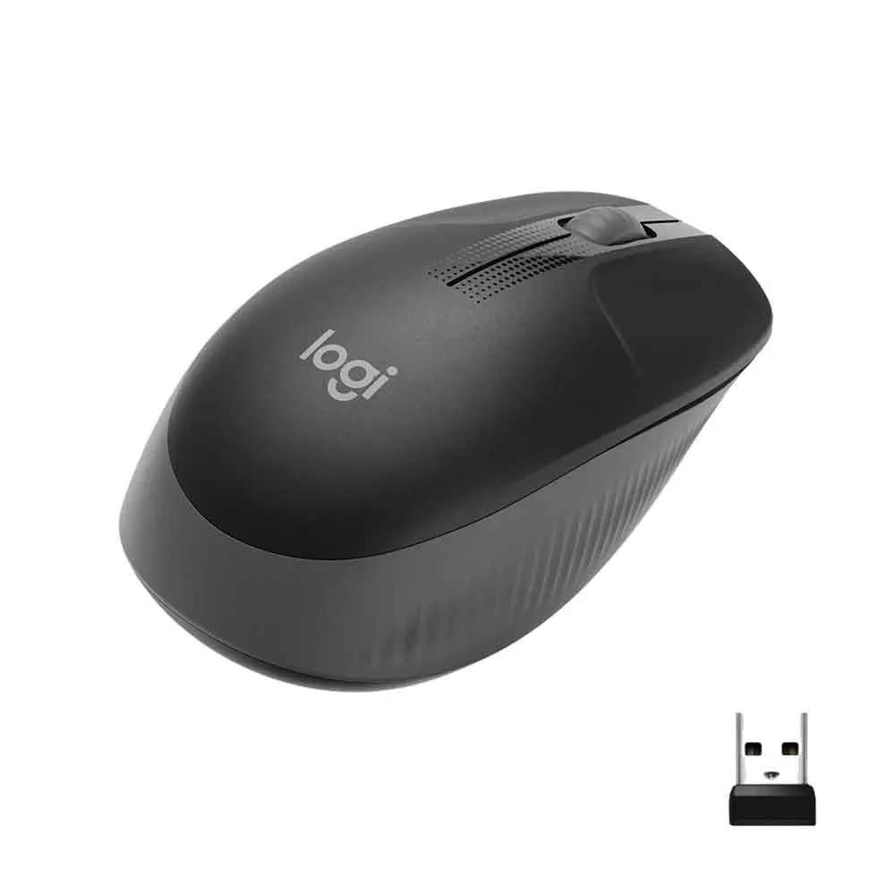 Logitech M190 Wireless Mouse - Comfortable Full-Size Design