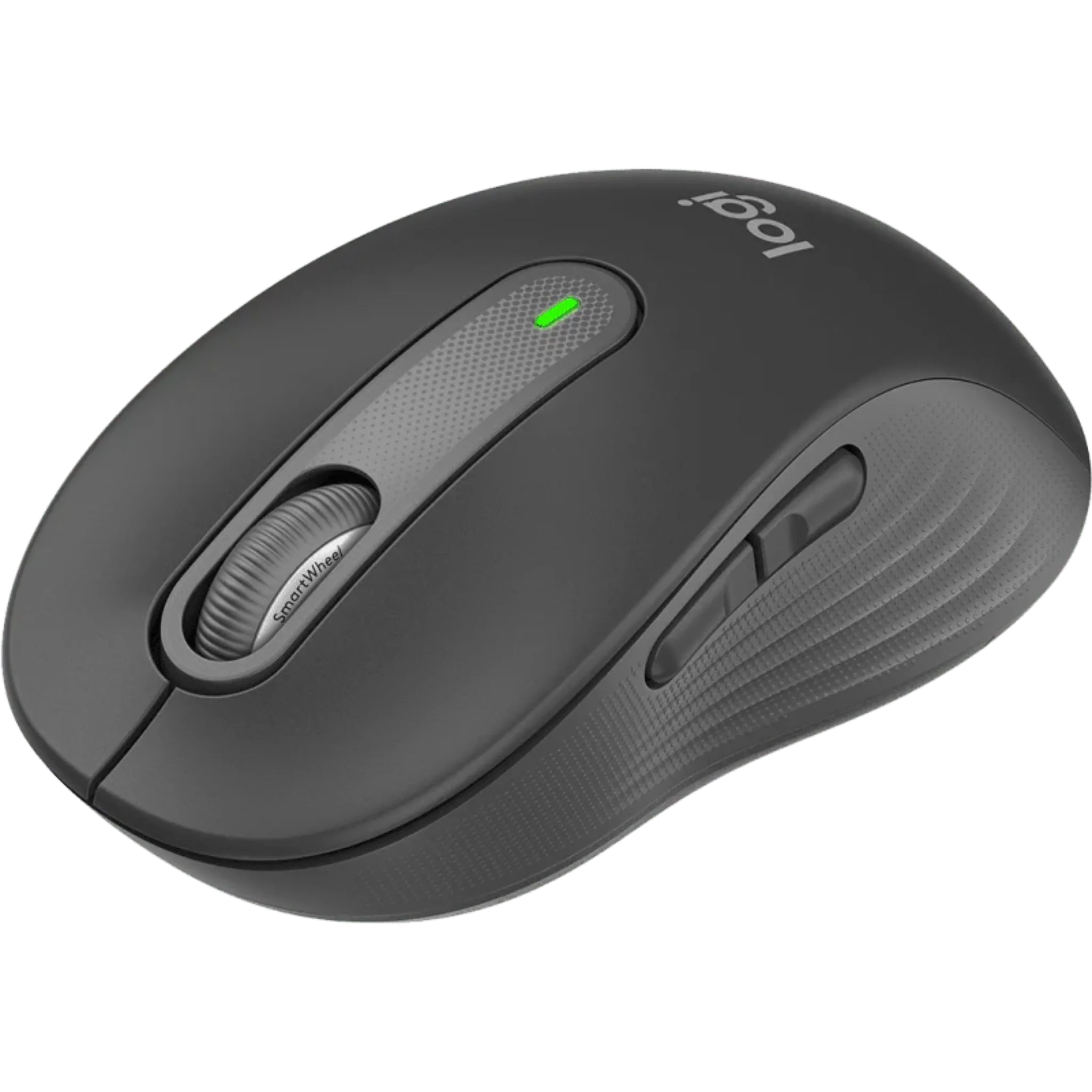 Logitech M650 L Signature Wireless Mouse - Large Size, SmartWheel & Silent Clicks - Black