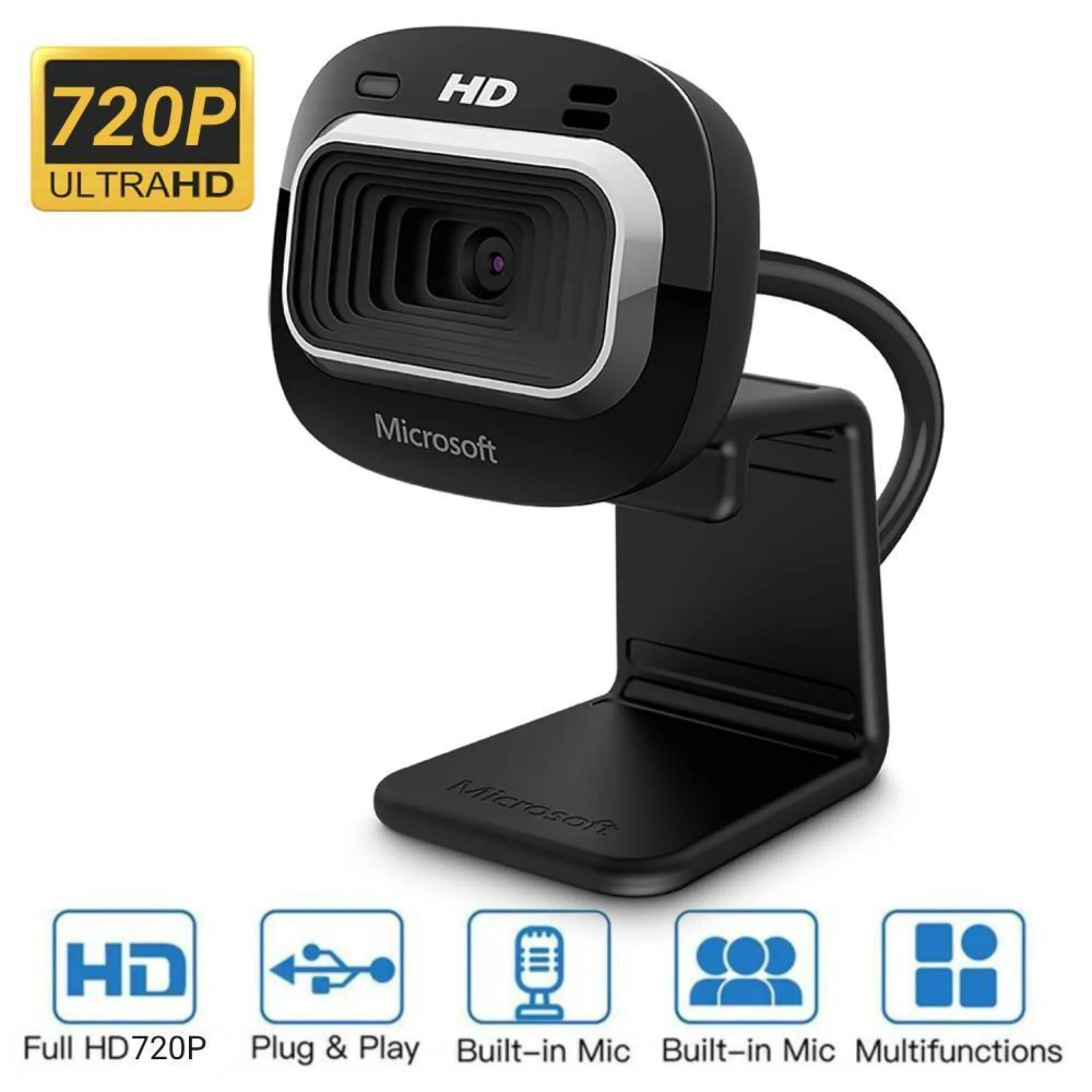 Microsoft LifeCam Cinema 720p HD Webcam for Clear Video Calls