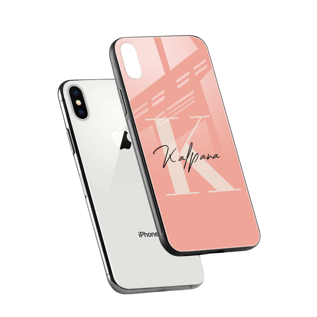 Custom Name Back Cover for Apple iPhone X