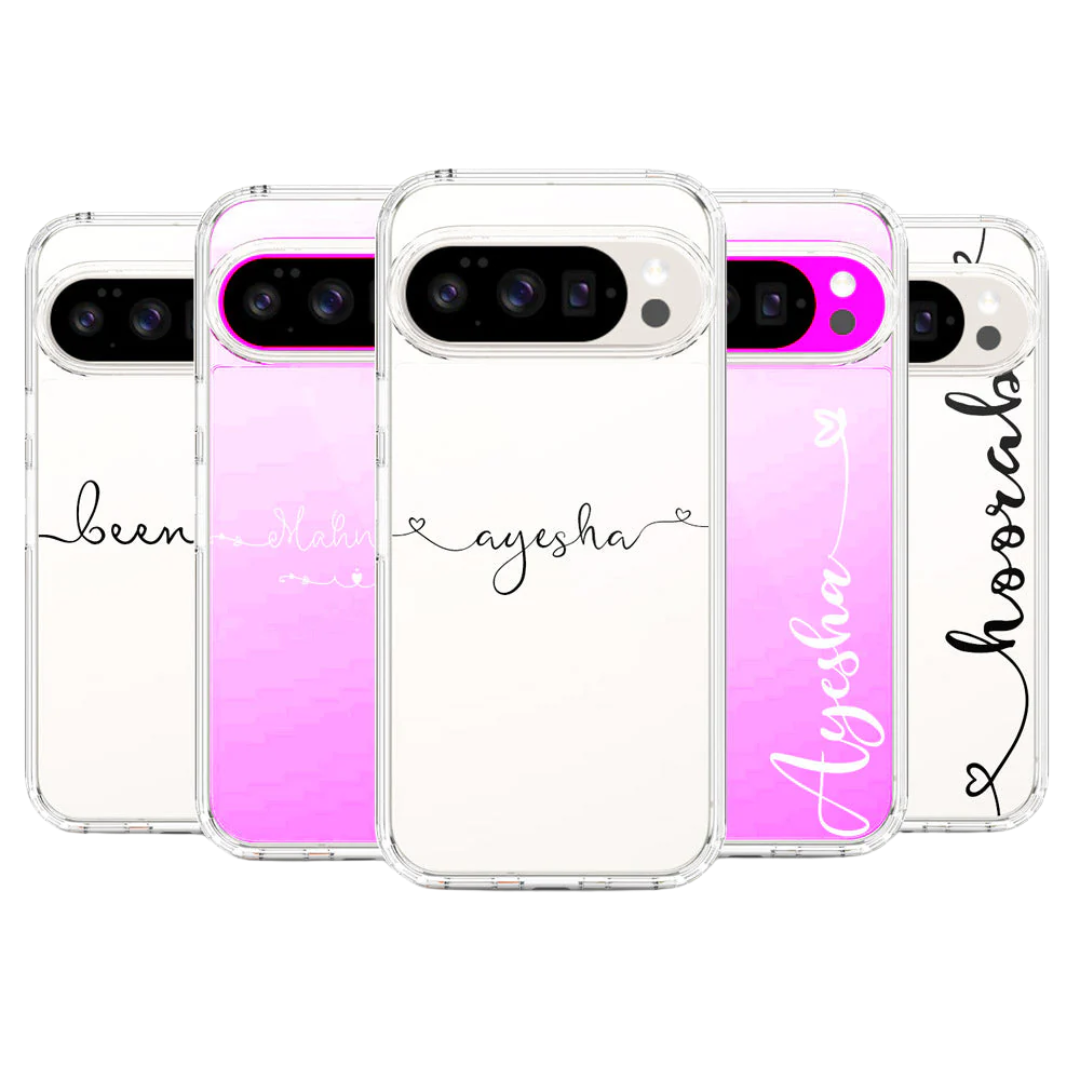 Custom Name Back Cover for Google Pixel 10 Pro XL