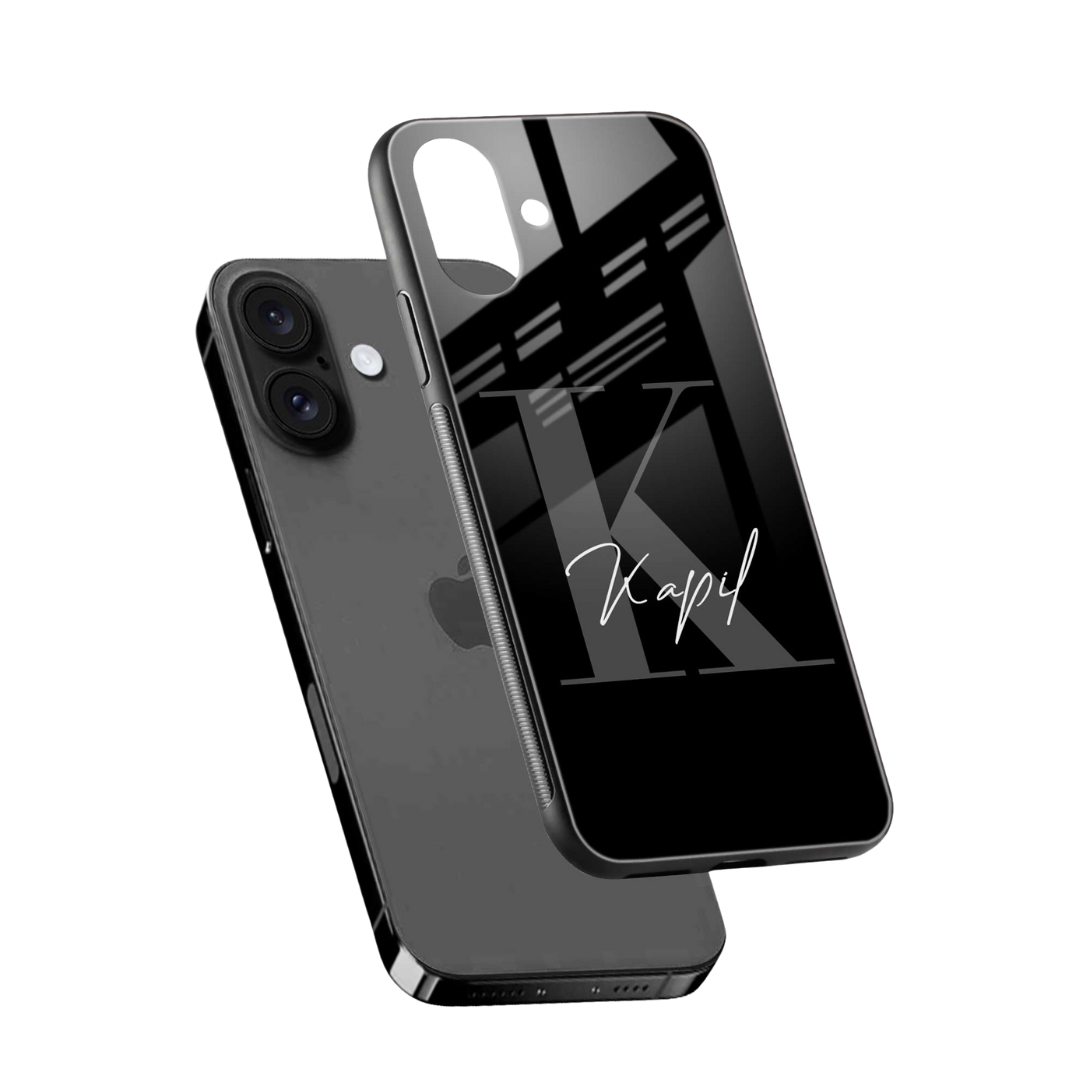 Custom Name Back Cover for Apple iPhone 16