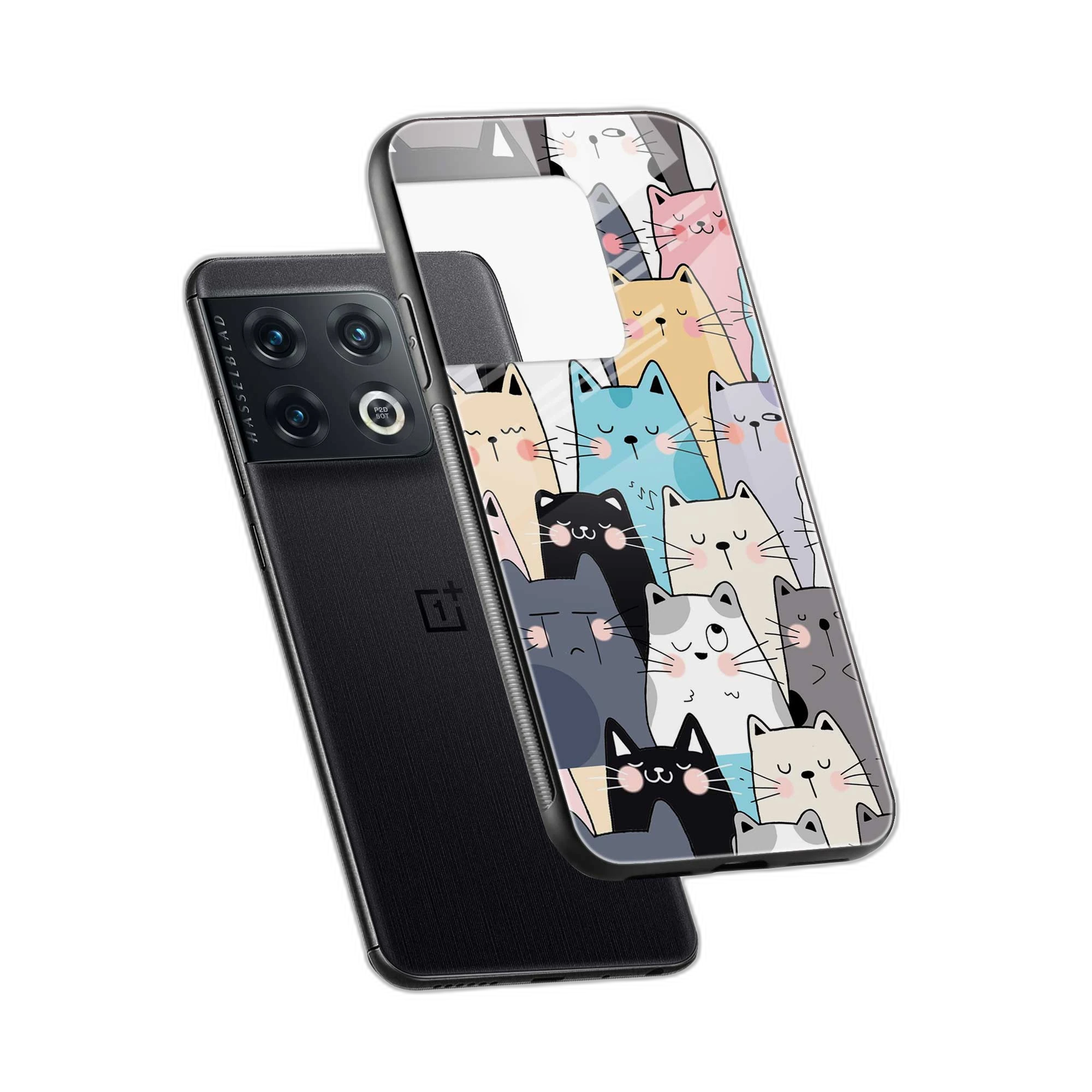 Cute Cat OnePlus 10 Pro Back Cover view 2