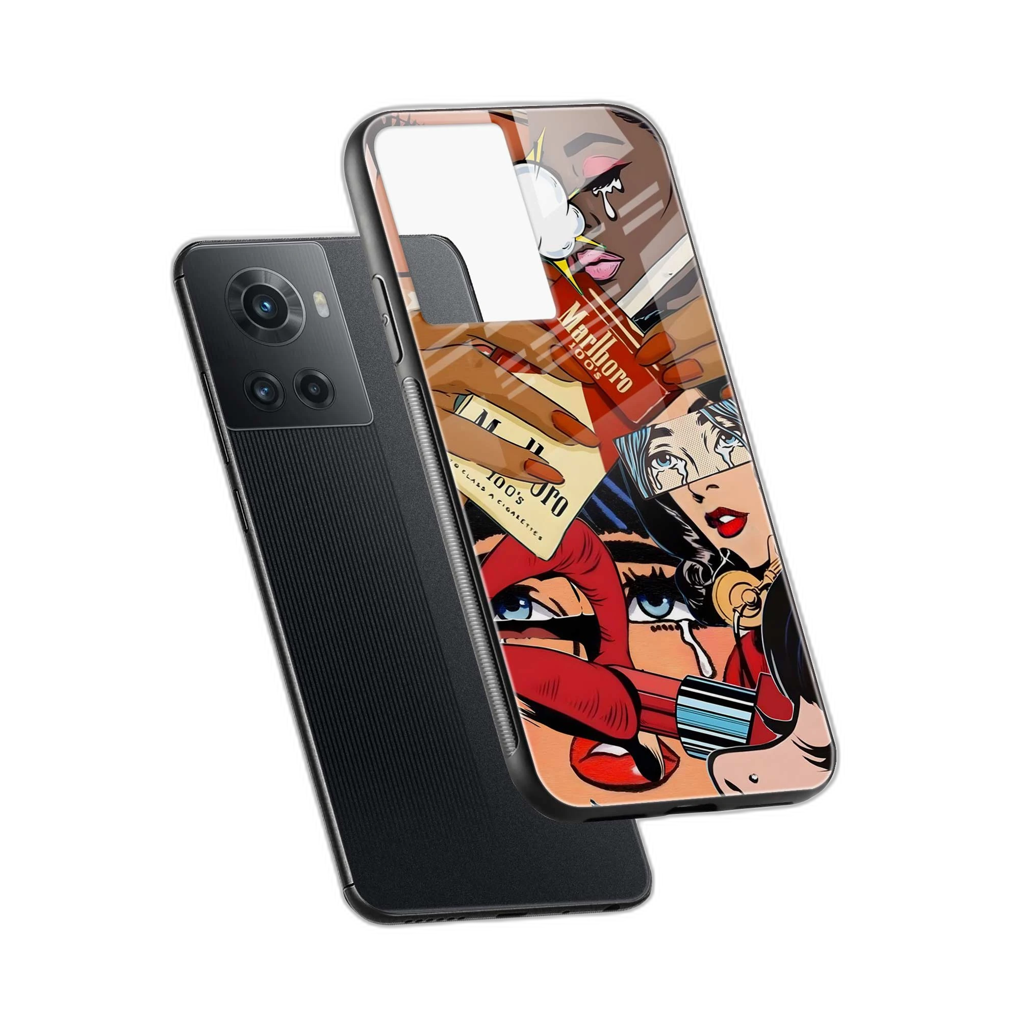 Bad Girl OnePlus 10R Back Cover view 2