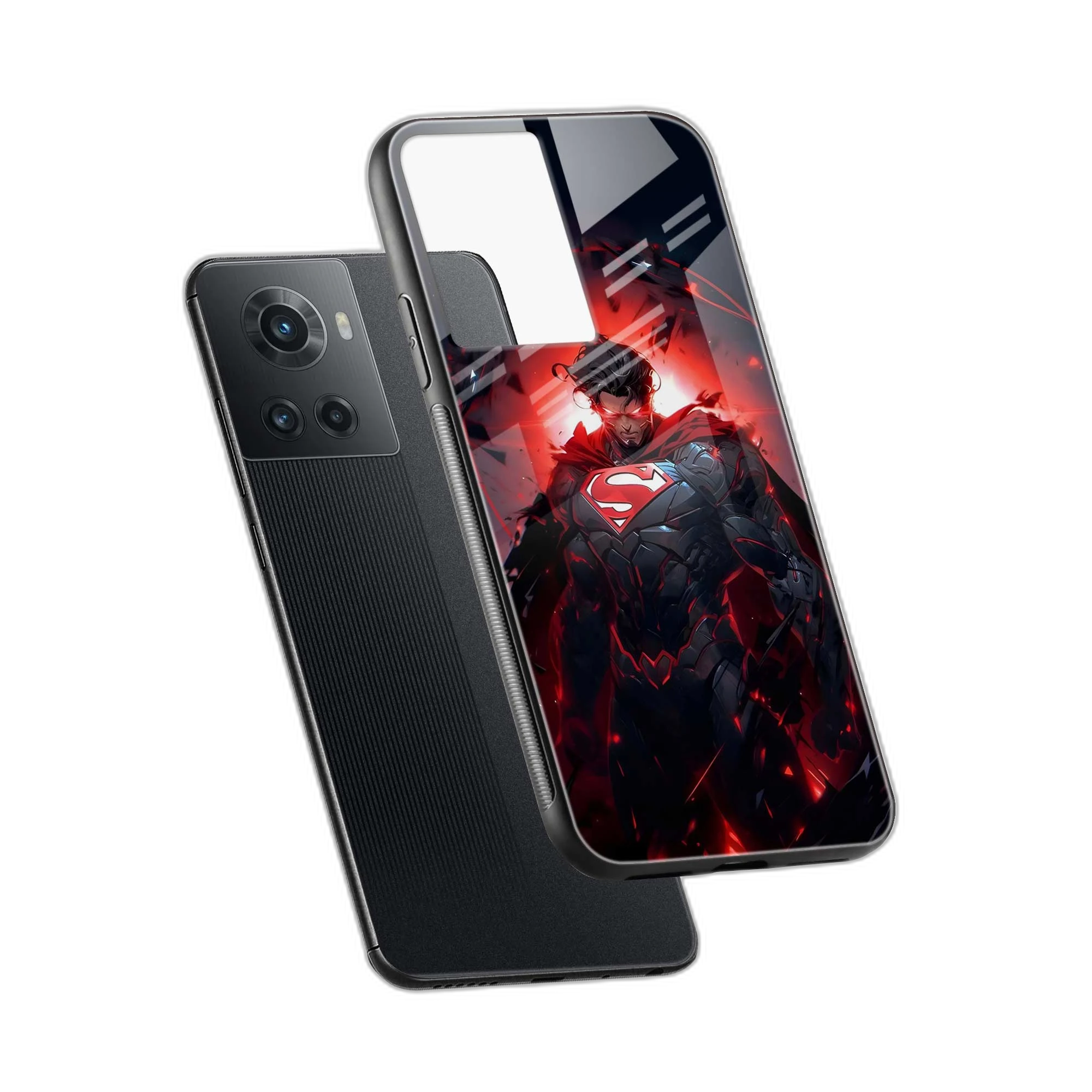 Dark Superman OnePlus 10R Back Cover view 2