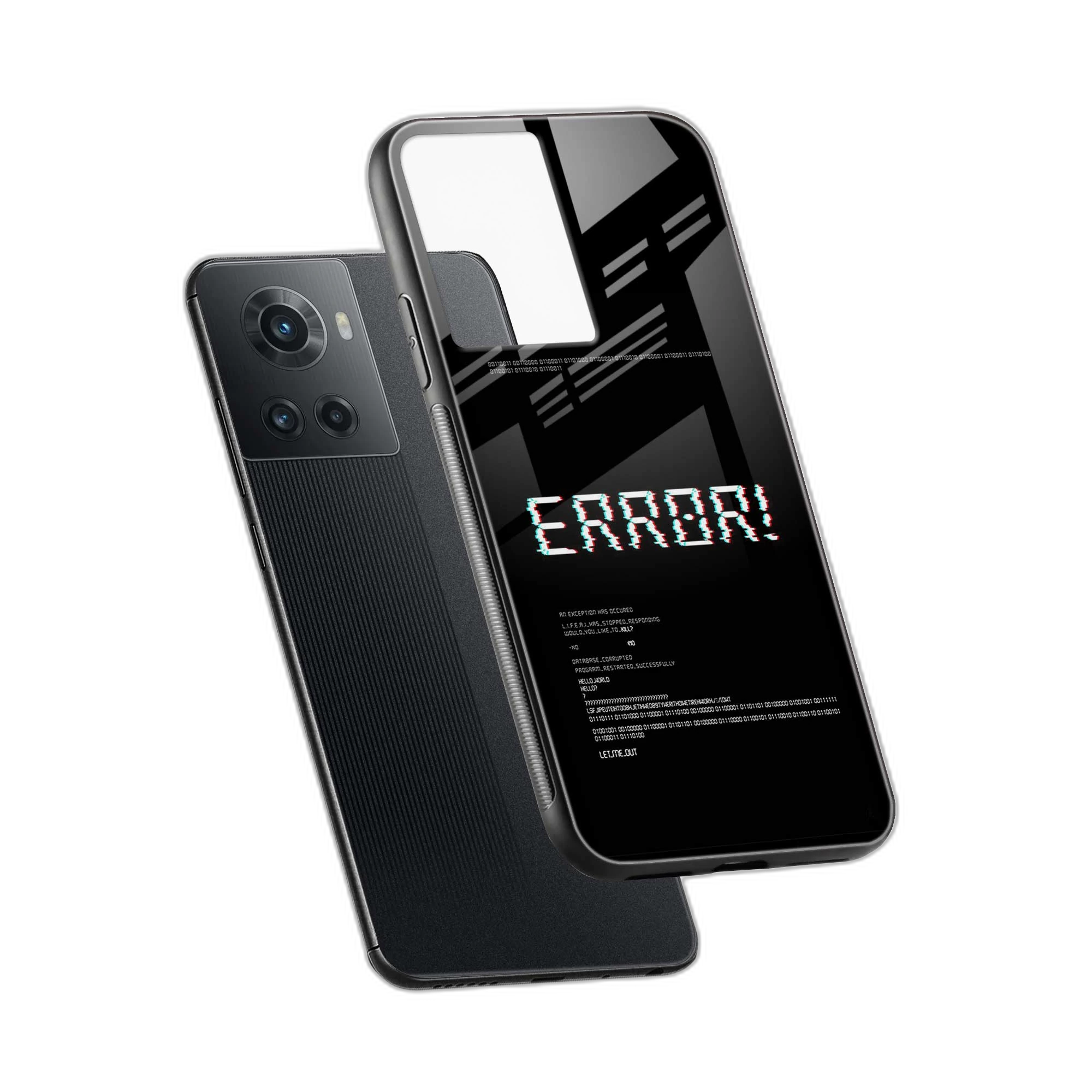 Error OnePlus 10R Back Cover view 2