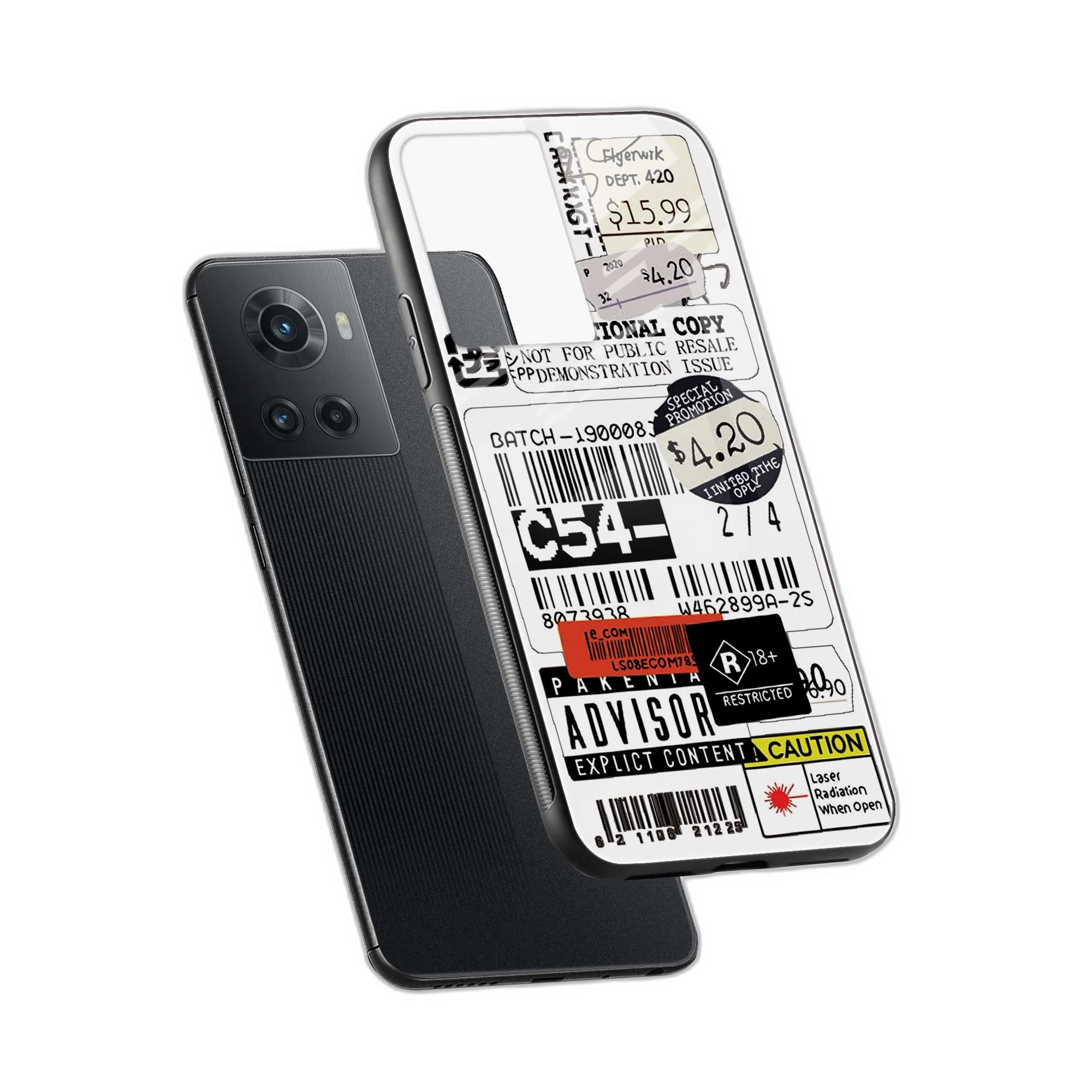 Explicit OnePlus 10R Back Cover view 2