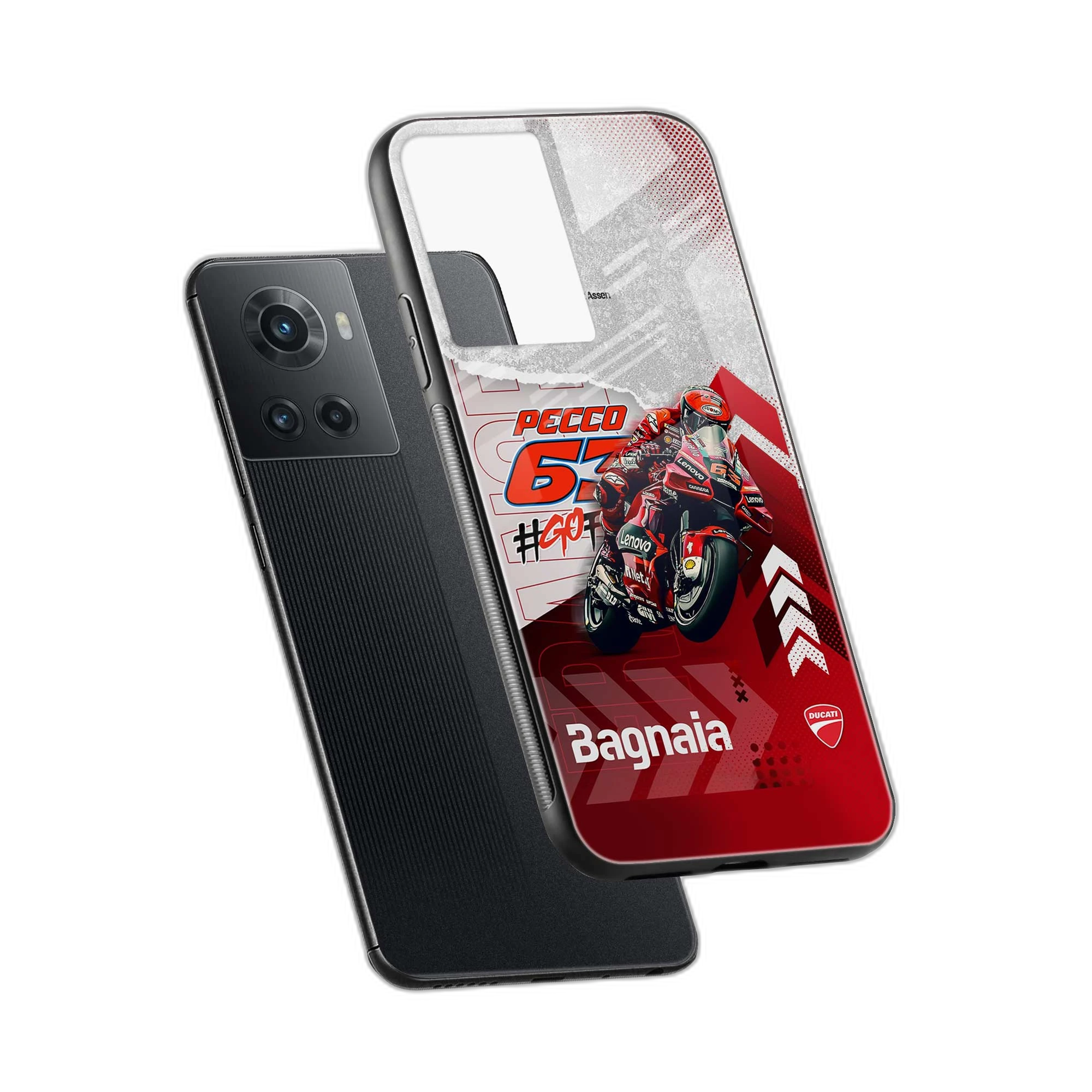 Francesco Bagnaia OnePlus 10R Back Cover view 2