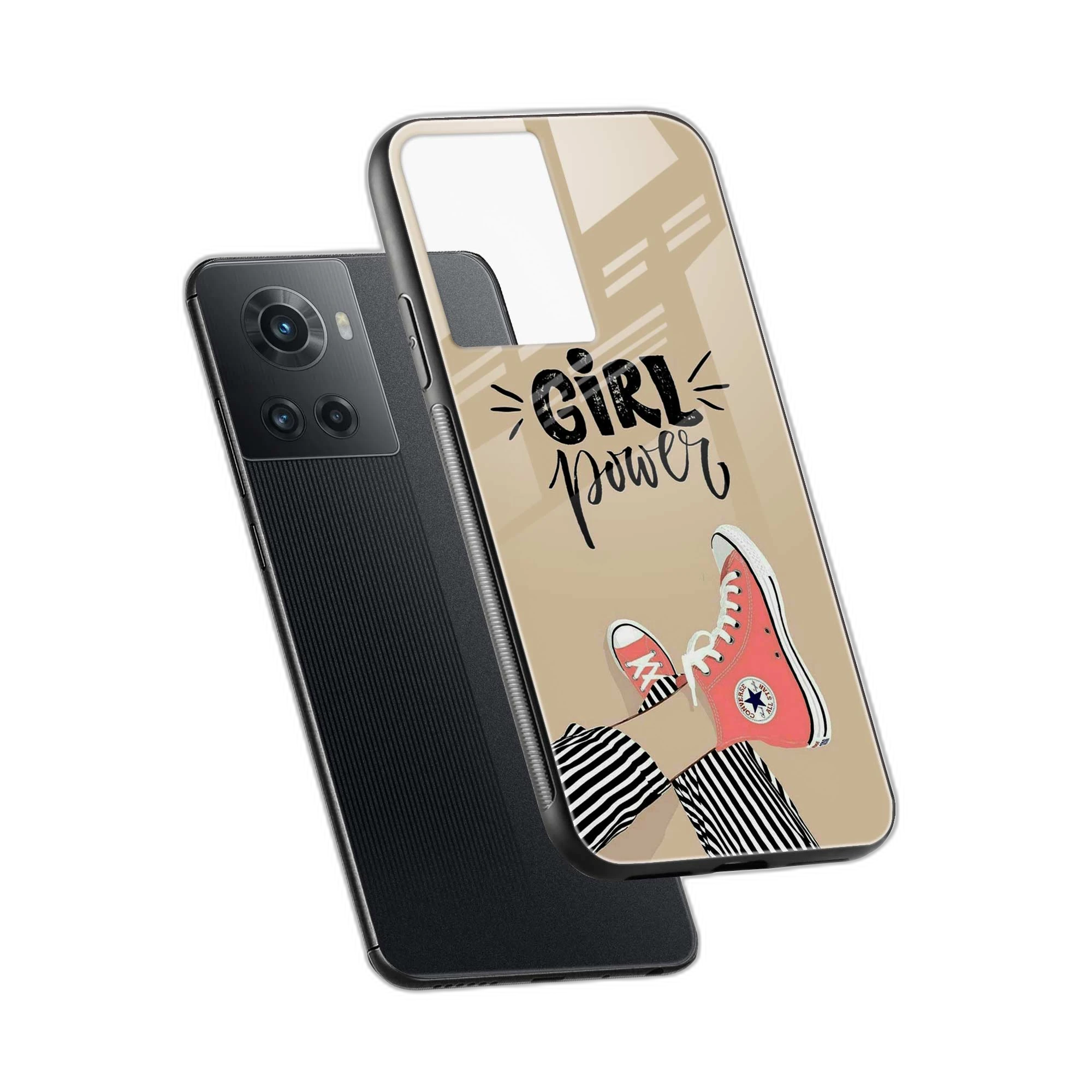 Girl Power OnePlus 10R Back Cover view 2