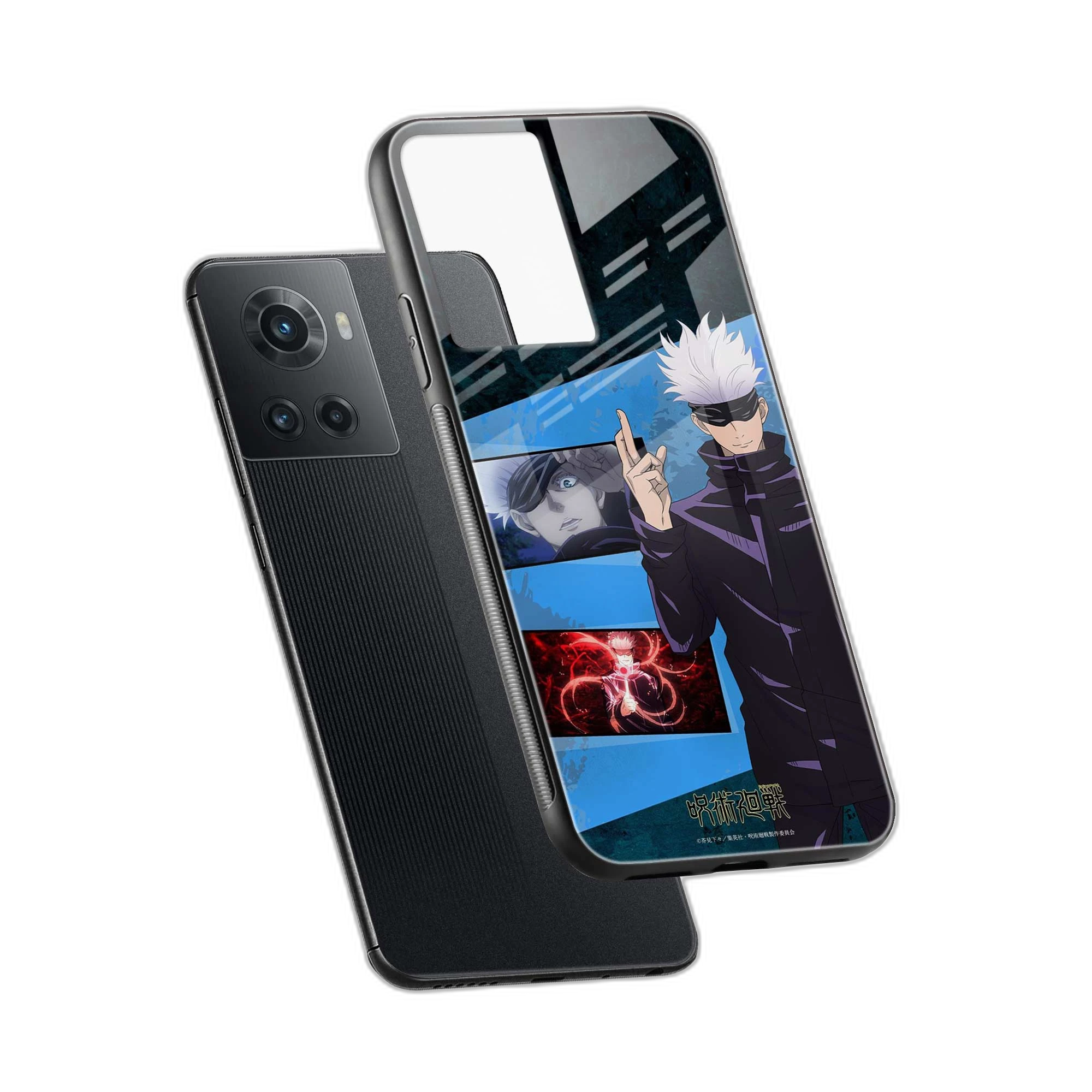Gojo Satoru OnePlus 10R Back Cover view 2